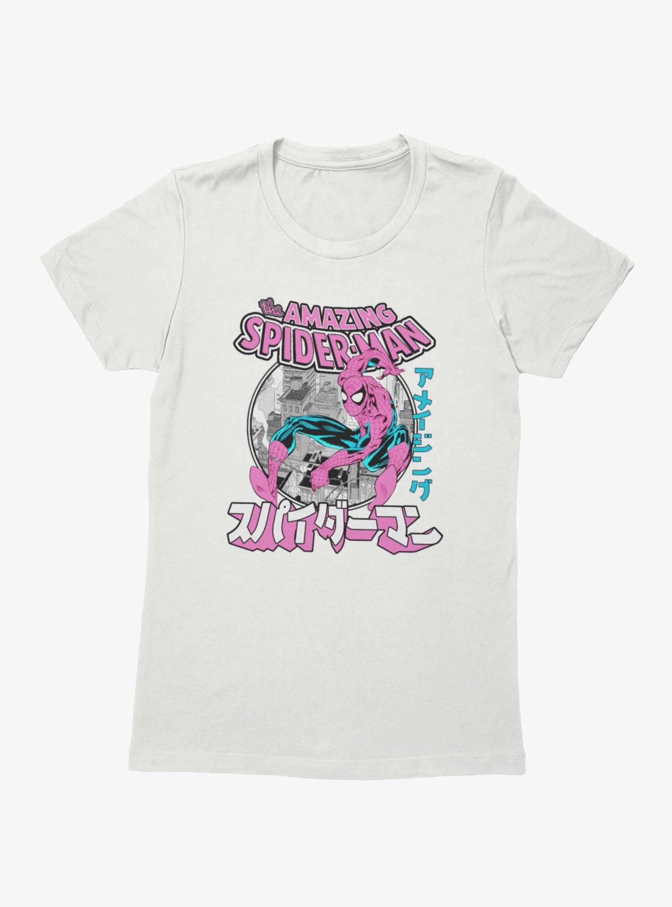 Marvel Spider-Man The Amazing Spider-Man Kanji Swing Womens T-Shirt, , hi-res