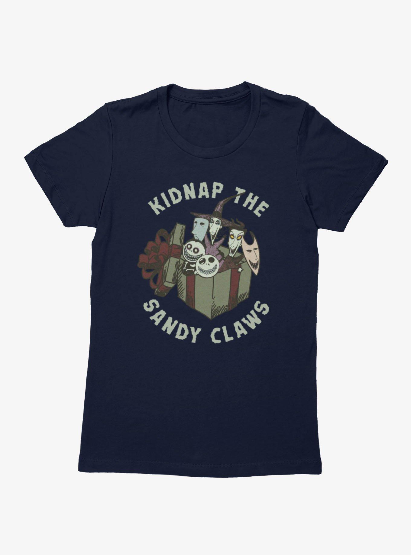 Disney Nightmare Before Christmas Kidnap Sandy Claus Gift Womens T-Shirt, , hi-res
