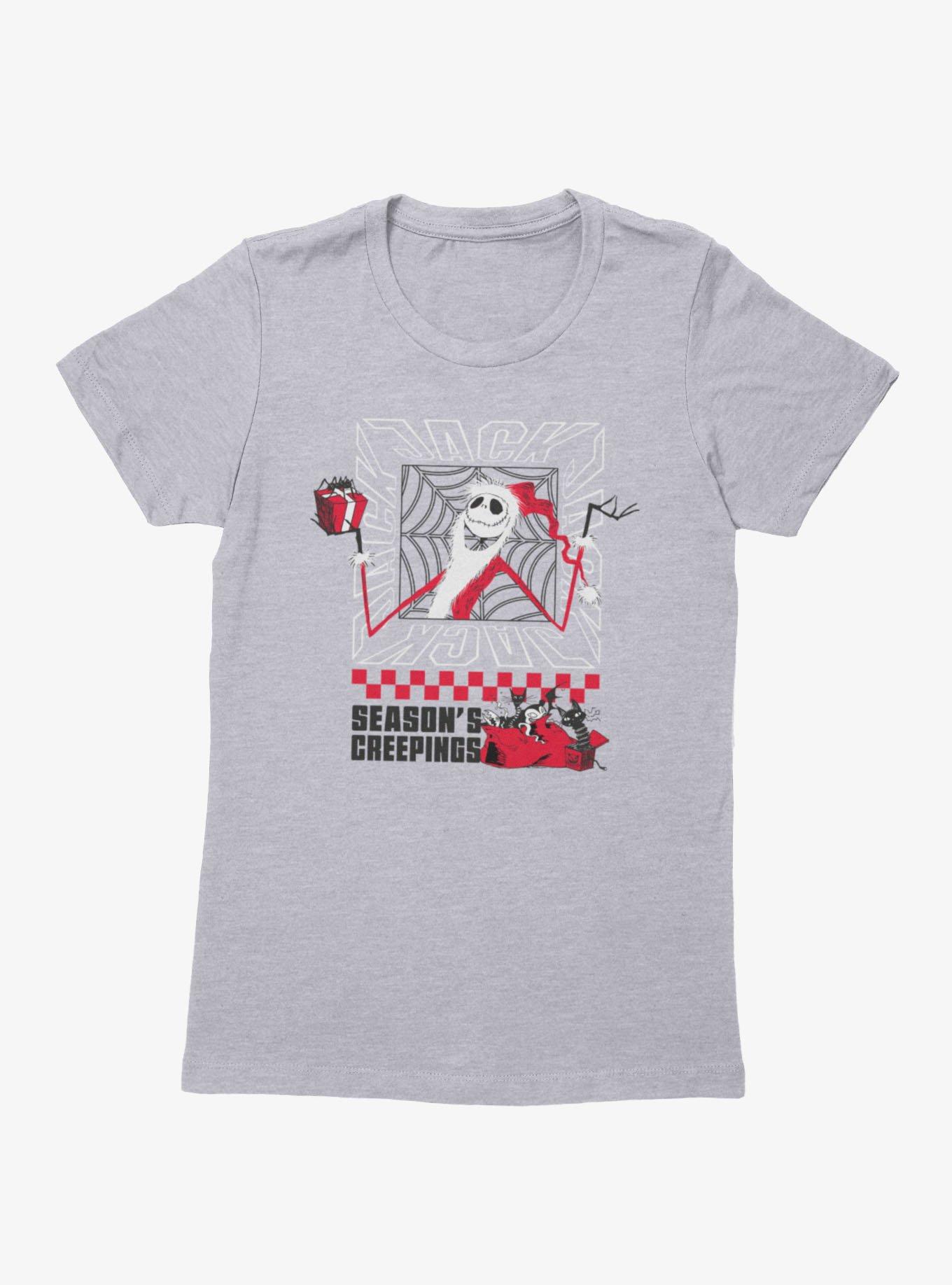 Disney Nightmare Before Christmas Santa Jack Seasons Creepings Womens T-Shirt, , hi-res