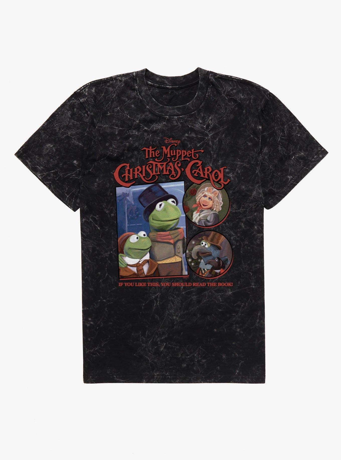 Disney The Muppets Christmas Carol Read The Book Mineral Wash T-Shirt BoxLunch Exclusive, , hi-res