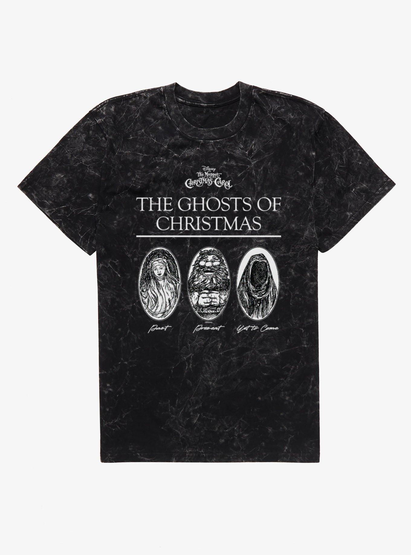 Disney The Muppets Christmas Carol Ghosts Of Christmas Mineral Wash T-Shirt BoxLunch Exclusive