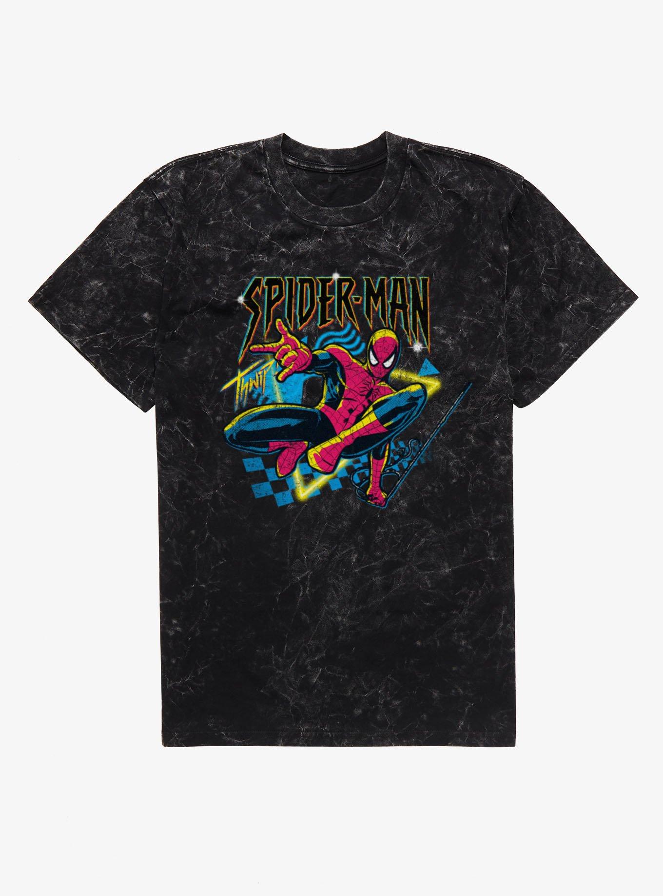 Marvel Spider-Man Racing Thwip Mineral Wash T-Shirt, , hi-res