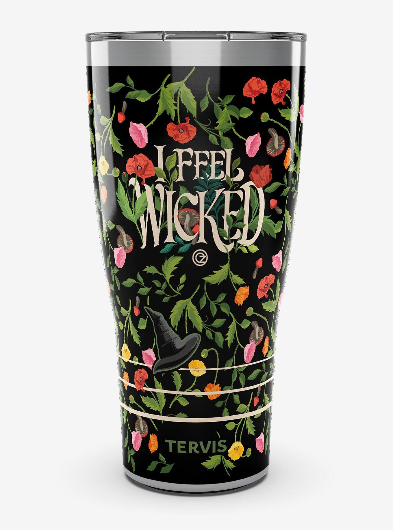 Wicked: For Good I Feel Wicked Traveler 30oz Tumbler with Slider Lid, , hi-res