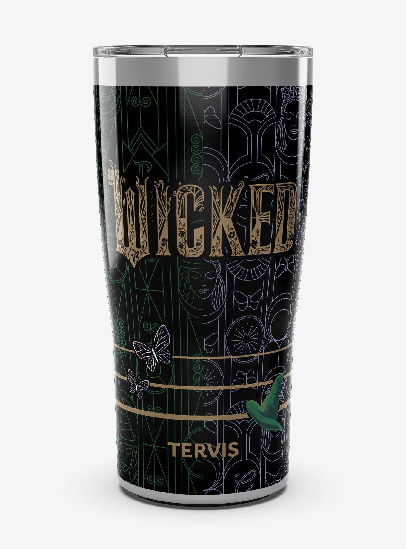 Wicked: For Good In Gold Traveler 20oz Tumbler with Slider Lid, , hi-res
