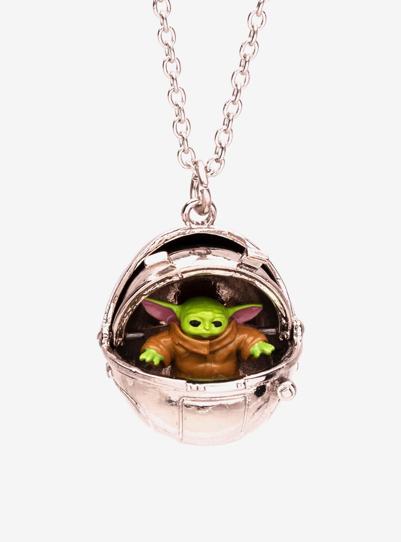 Star Wars The Mandalorian Grogu Pram Necklace, , hi-res