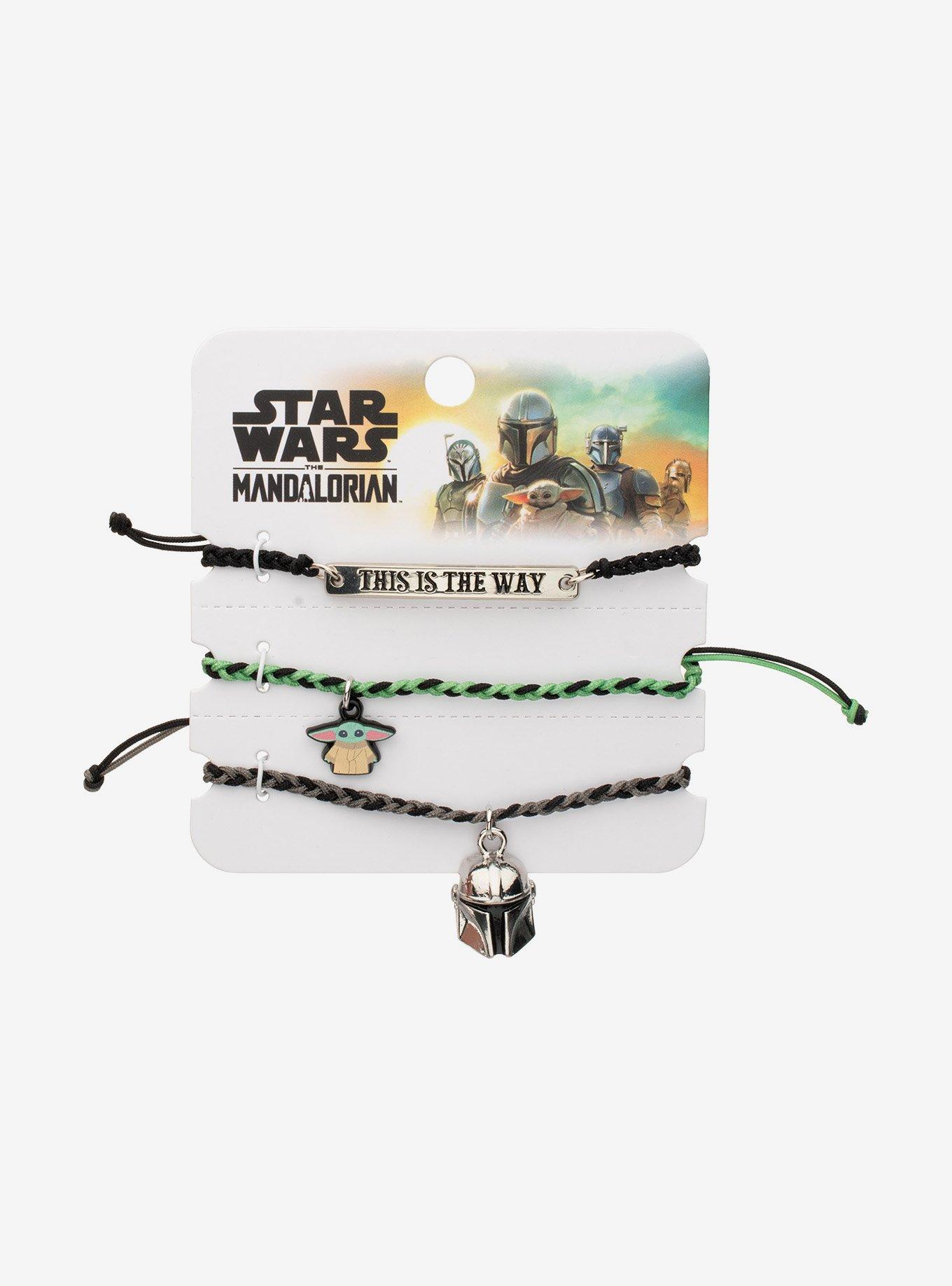 Star Wars The Mandalorian Icons Cord Bracelet Set, , hi-res