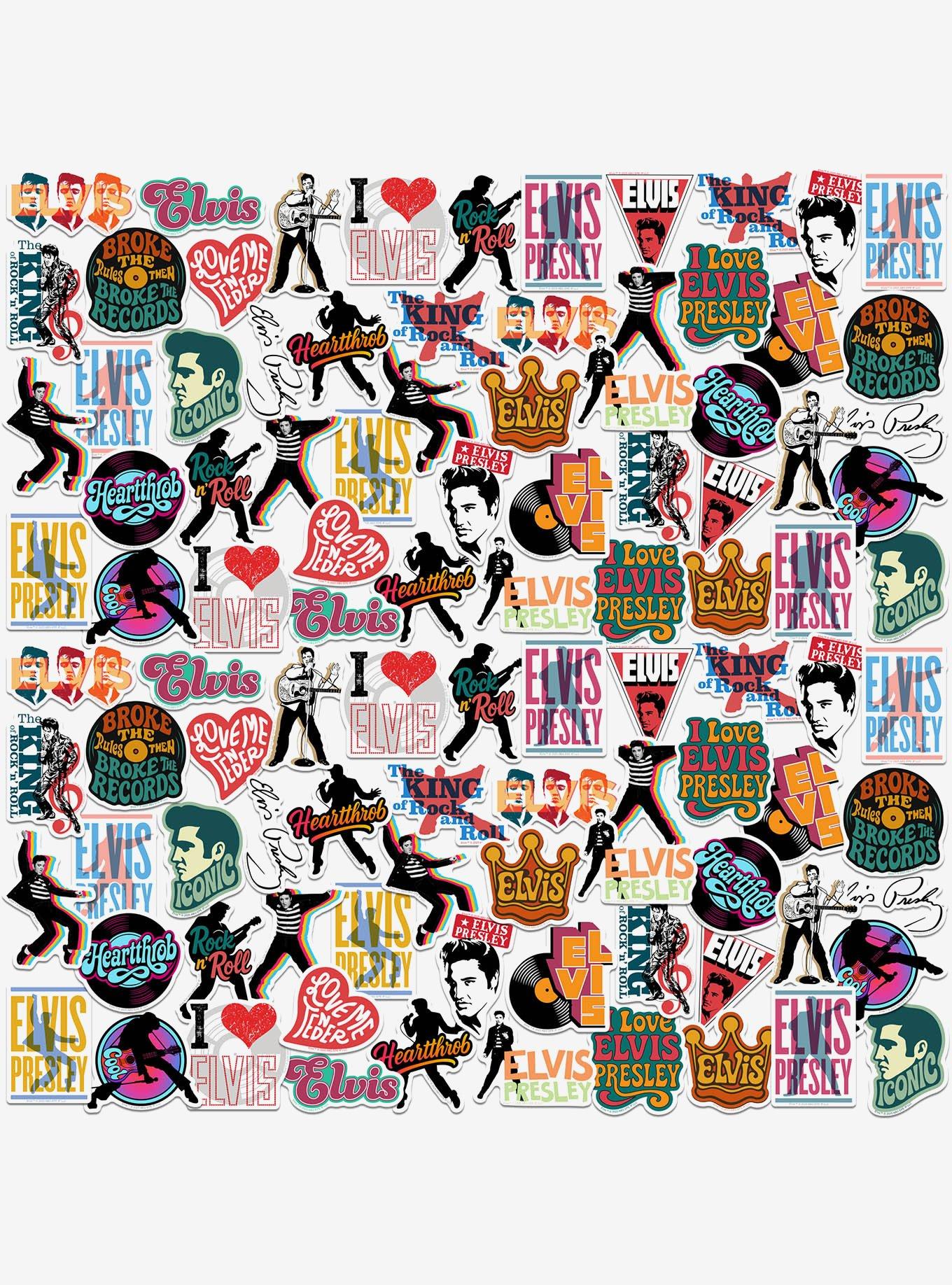 Elvis Iconic Miscellaneous 100ct Sticker Pack, , hi-res