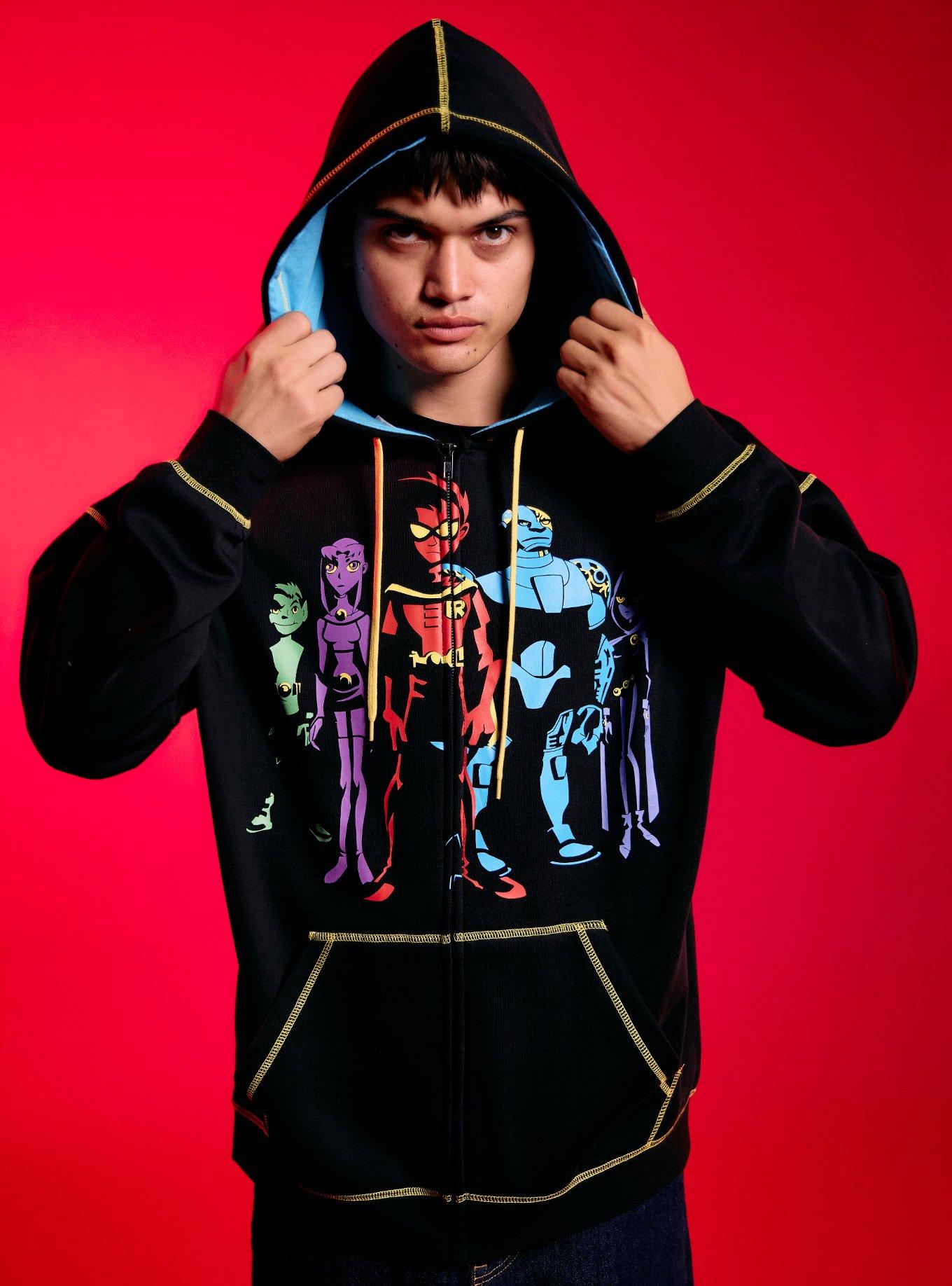 DC Comics Teen Titans Group Hoodie | Hot Topic