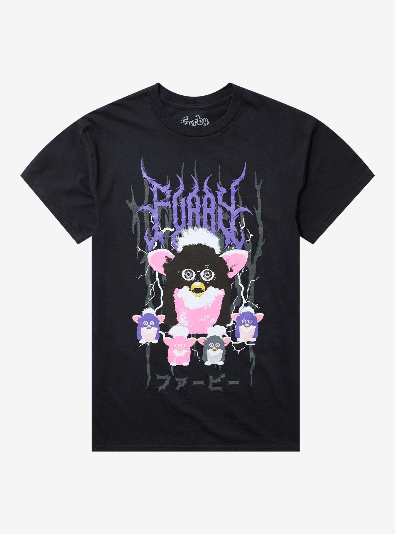 Furby Group Metal T-Shirt, , hi-res