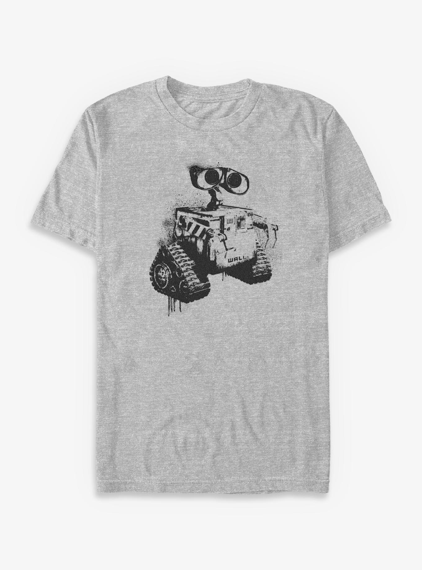Disney Pixar WALL-E Stencil T-Shirt, SPORT GRAY, hi-res