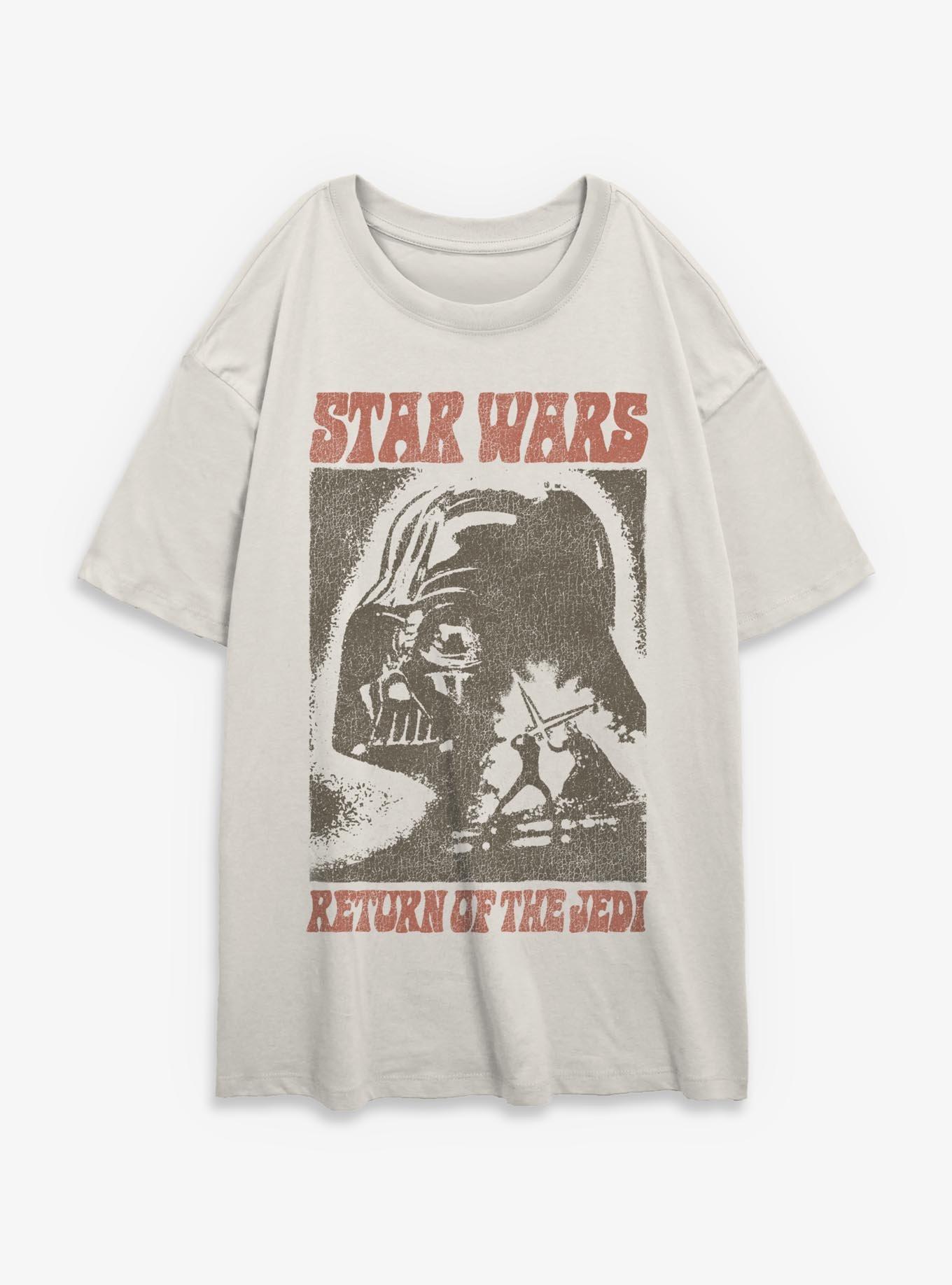 Star Wars Vader Poster Girls Oversized T-Shirt