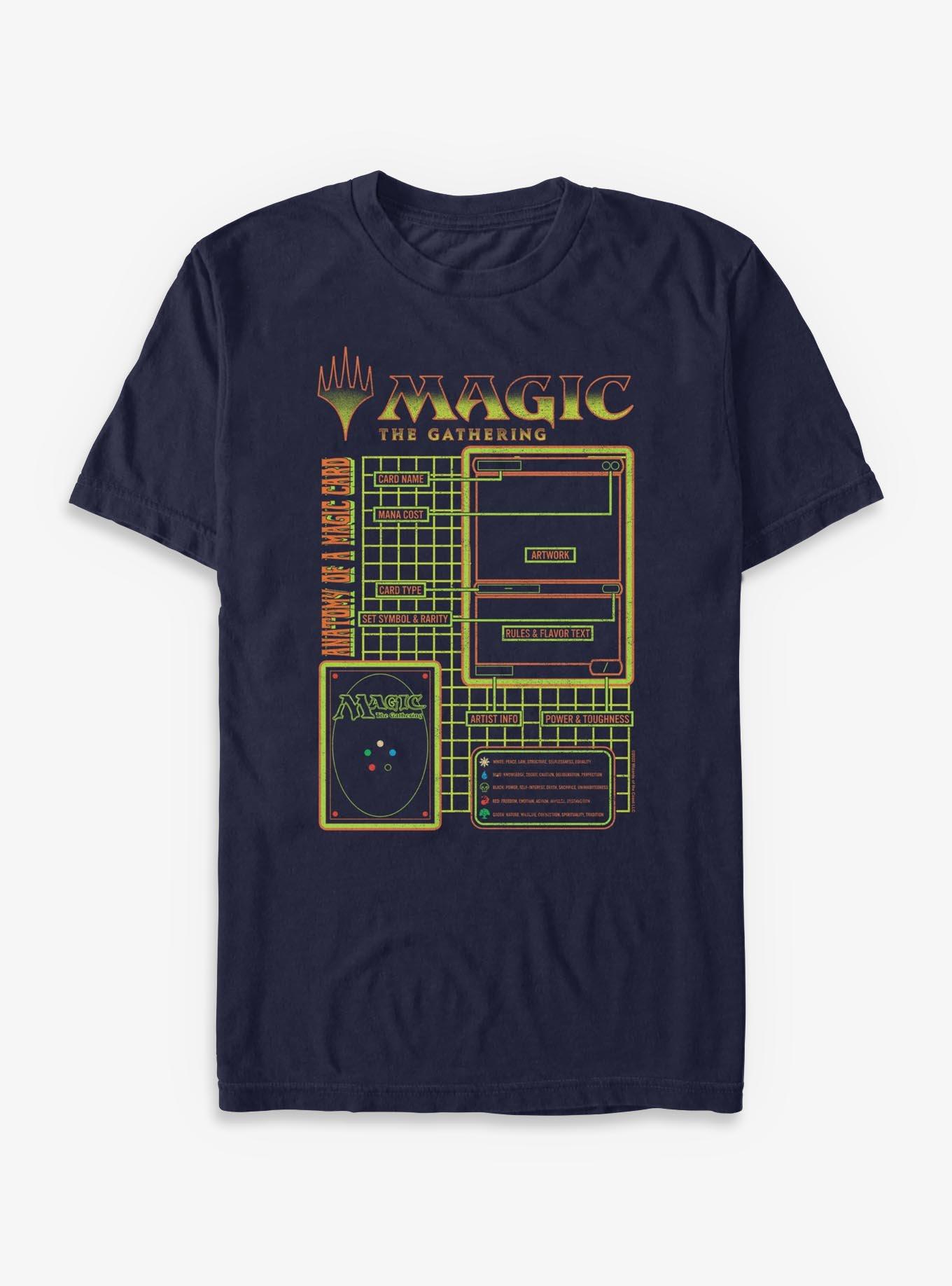 Magic: The Gathering Card Schematic T-Shirt, , hi-res