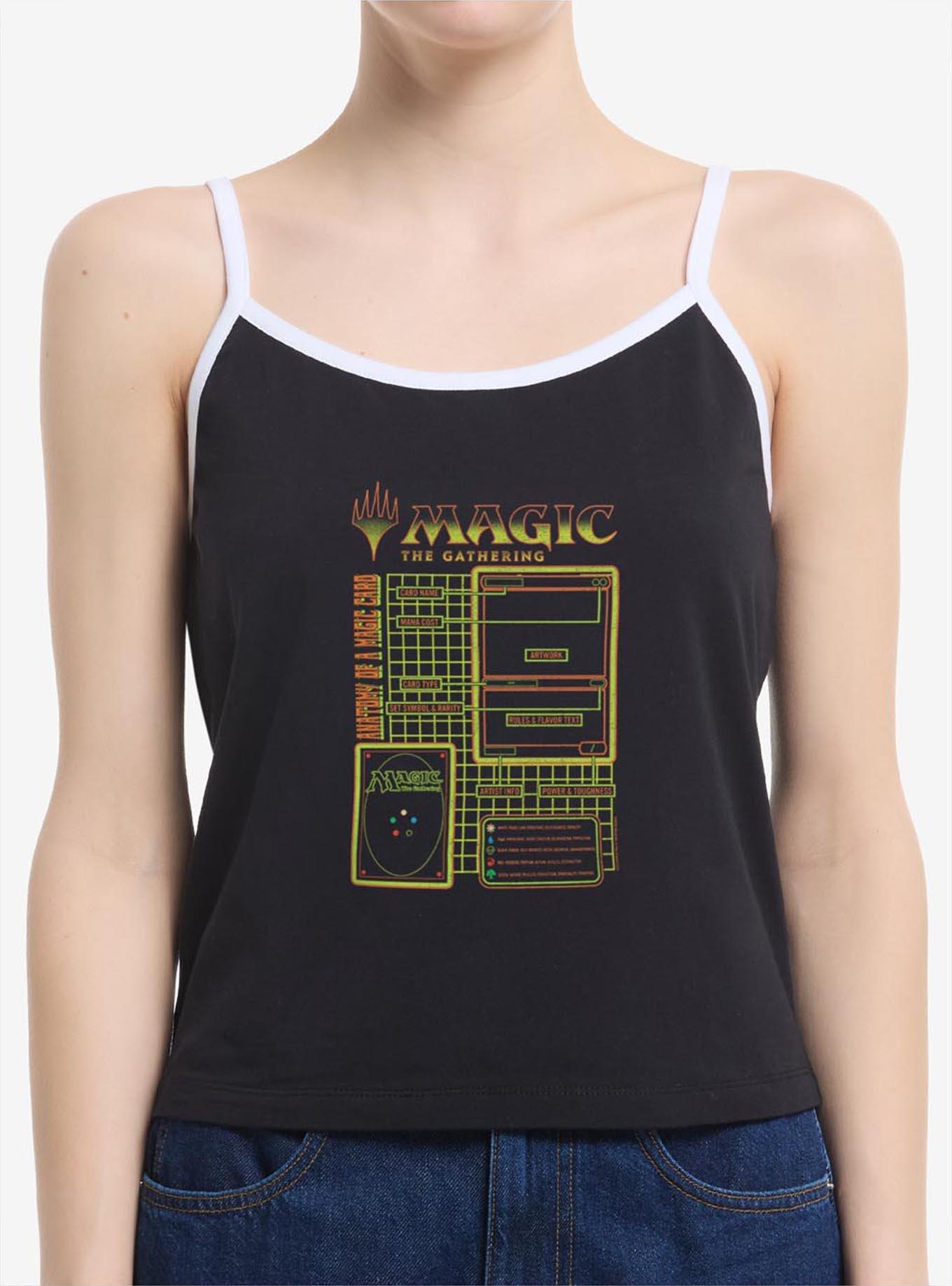 Magic: The Gathering Card Schematic Girls Cami, , hi-res