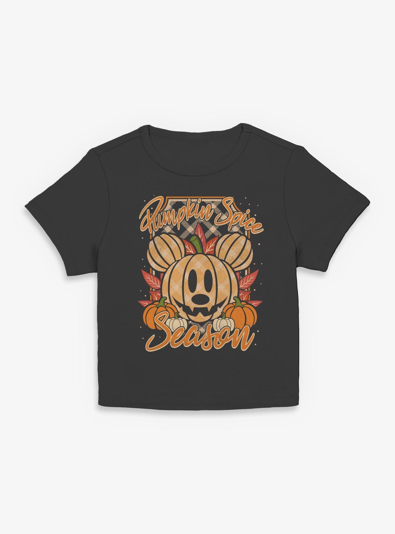 Disney Mickey Mouse Pumpkin Spice Season Girls Baby T-Shirt, , hi-res