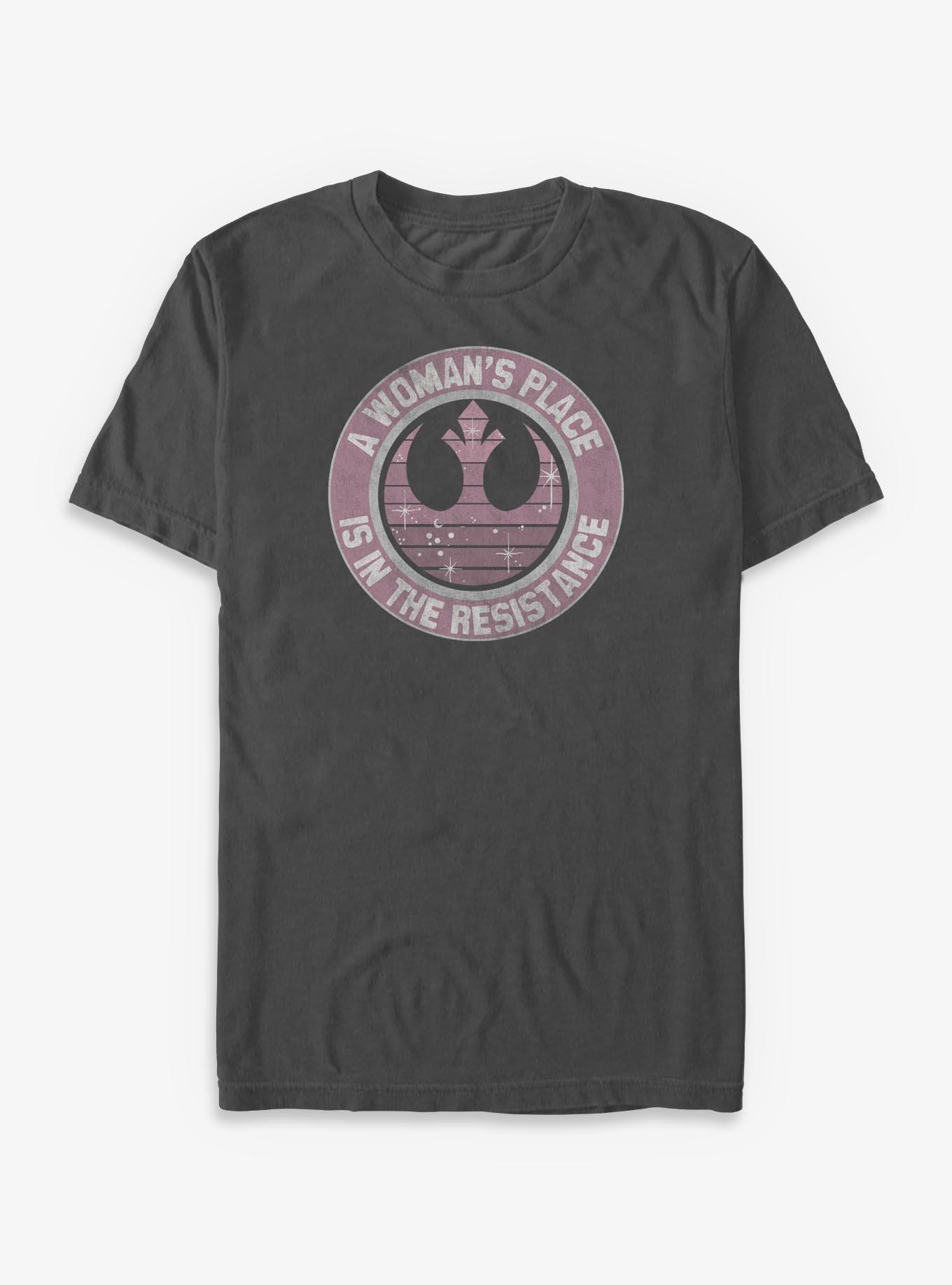 Star Wars Woman's Place Is In The Resistance T-Shirt, , hi-res
