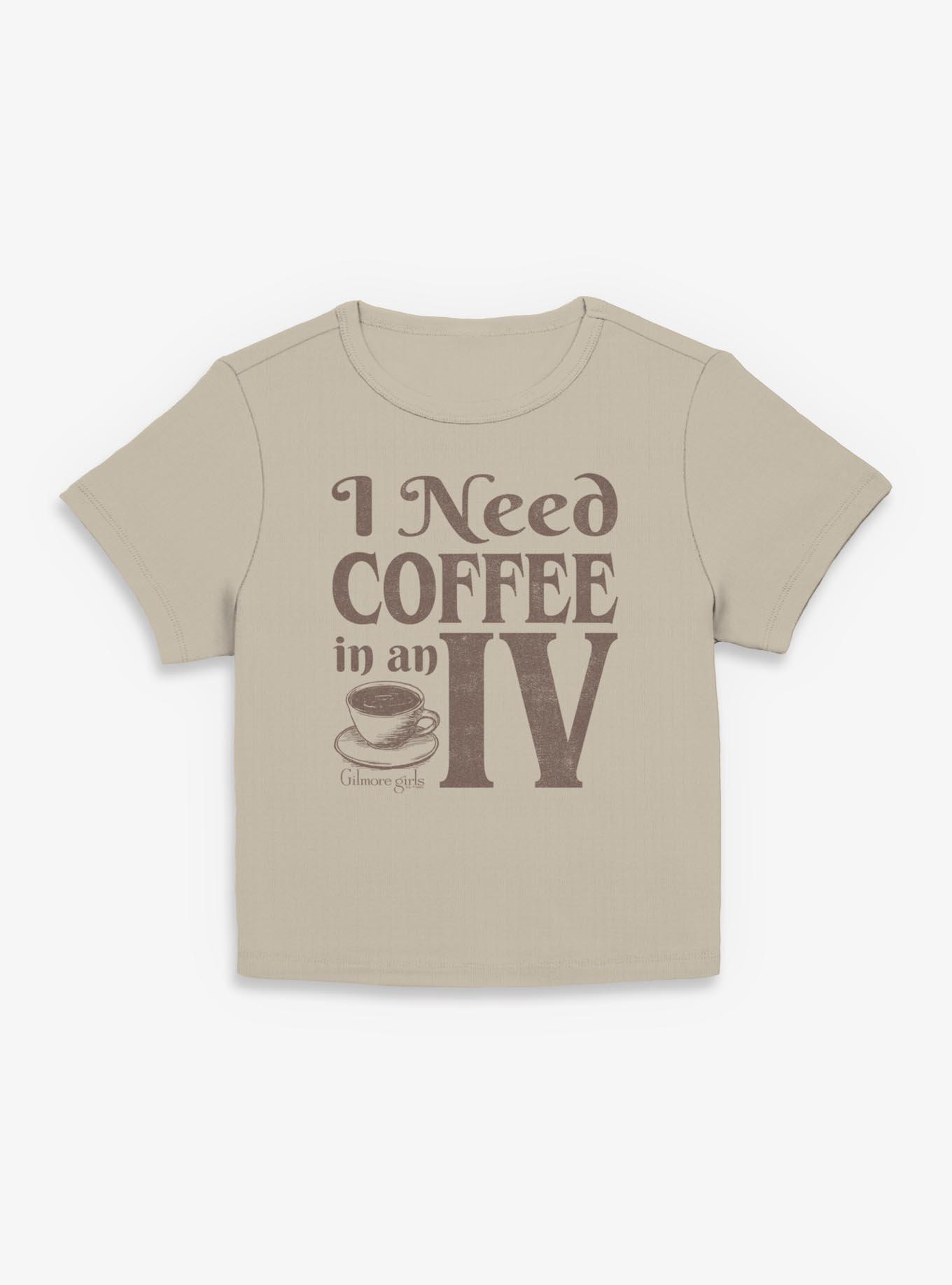 Gilmore Girls I Need Coffee In An IV Girls Baby T-Shirt, , hi-res