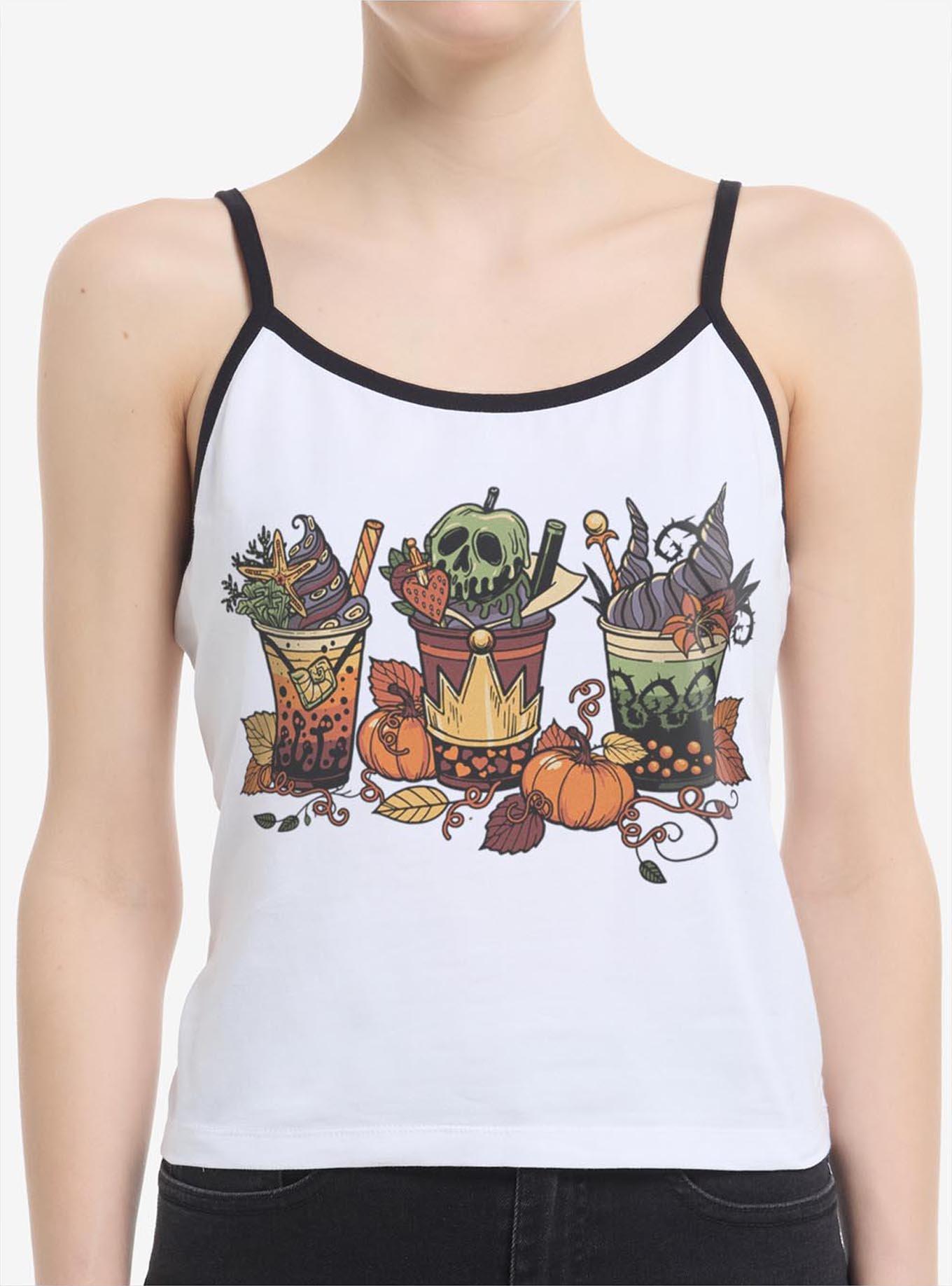 Disney Villains Fall Drinks Girls Cami, , hi-res