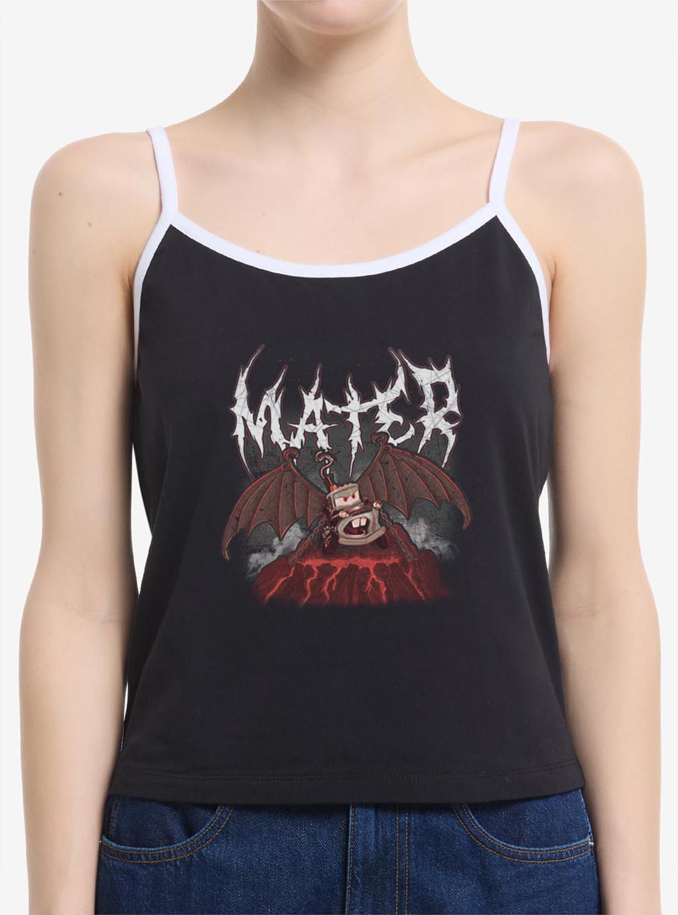 Disney Pixar Cars Metal Mater Girls Cami