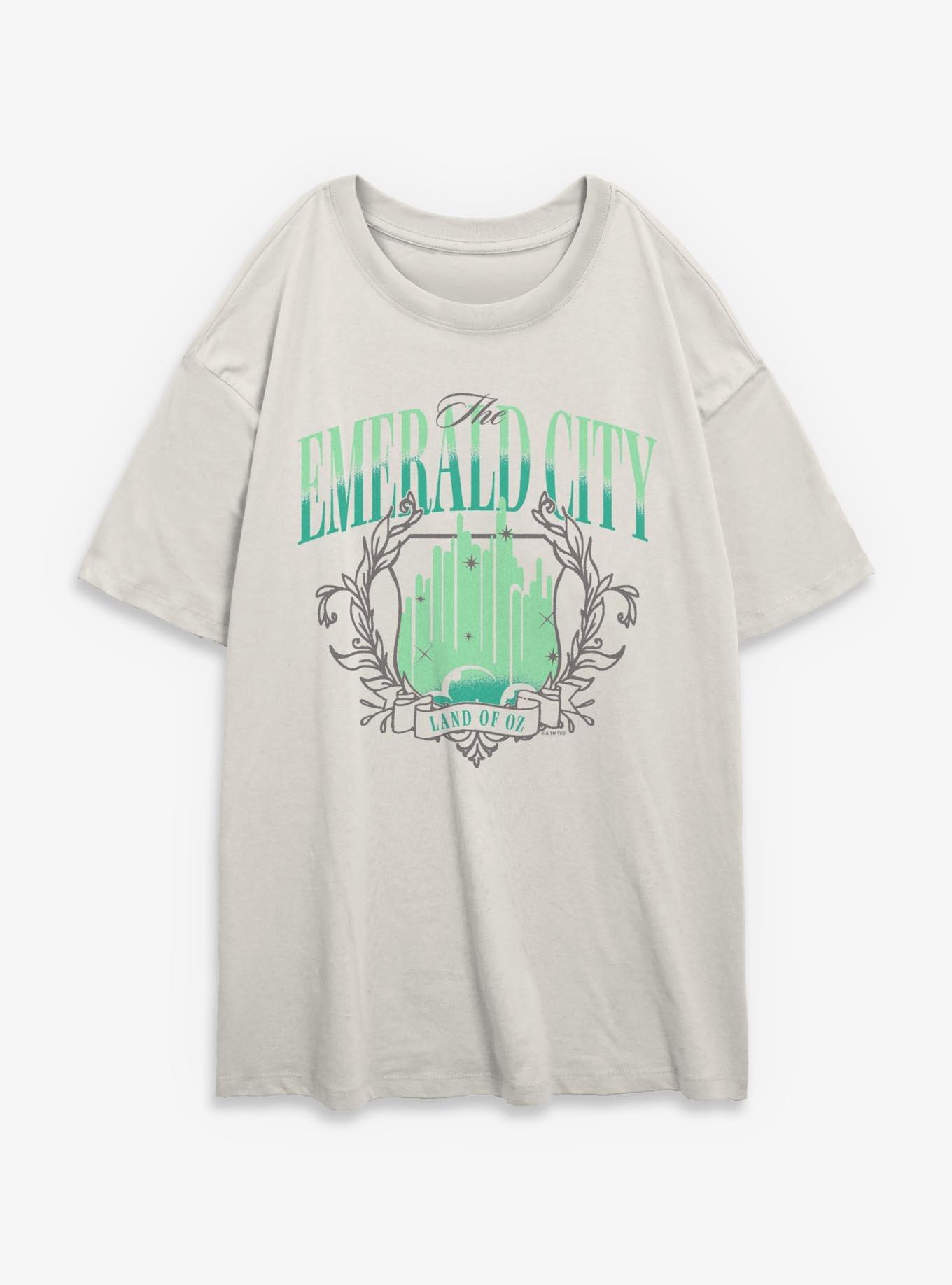 Wizard Of Oz The Emerald City Girls Oversized T-Shirt