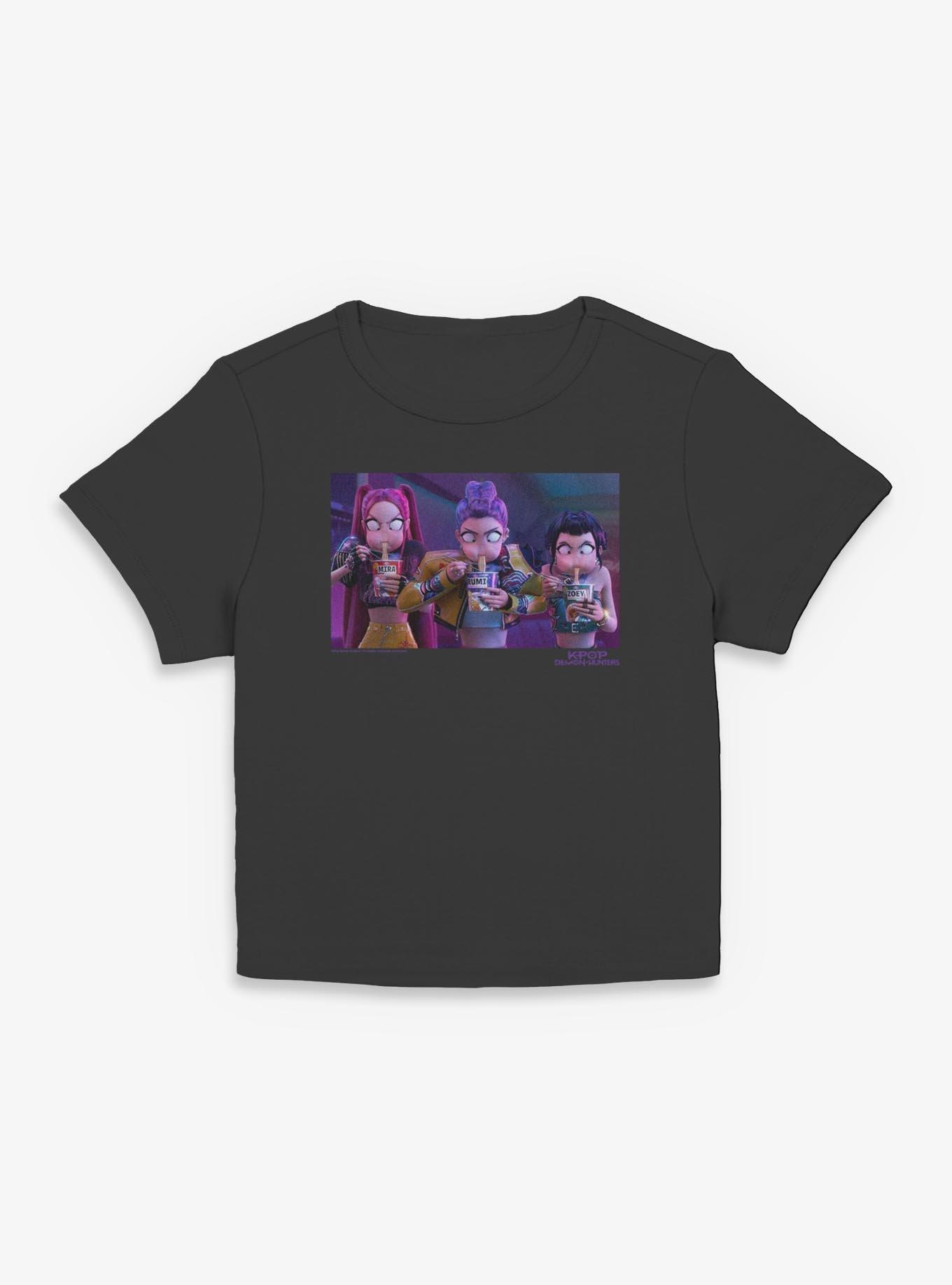 KPop Demon Hunters HUNTR/X Eating Girls Baby T-Shirt