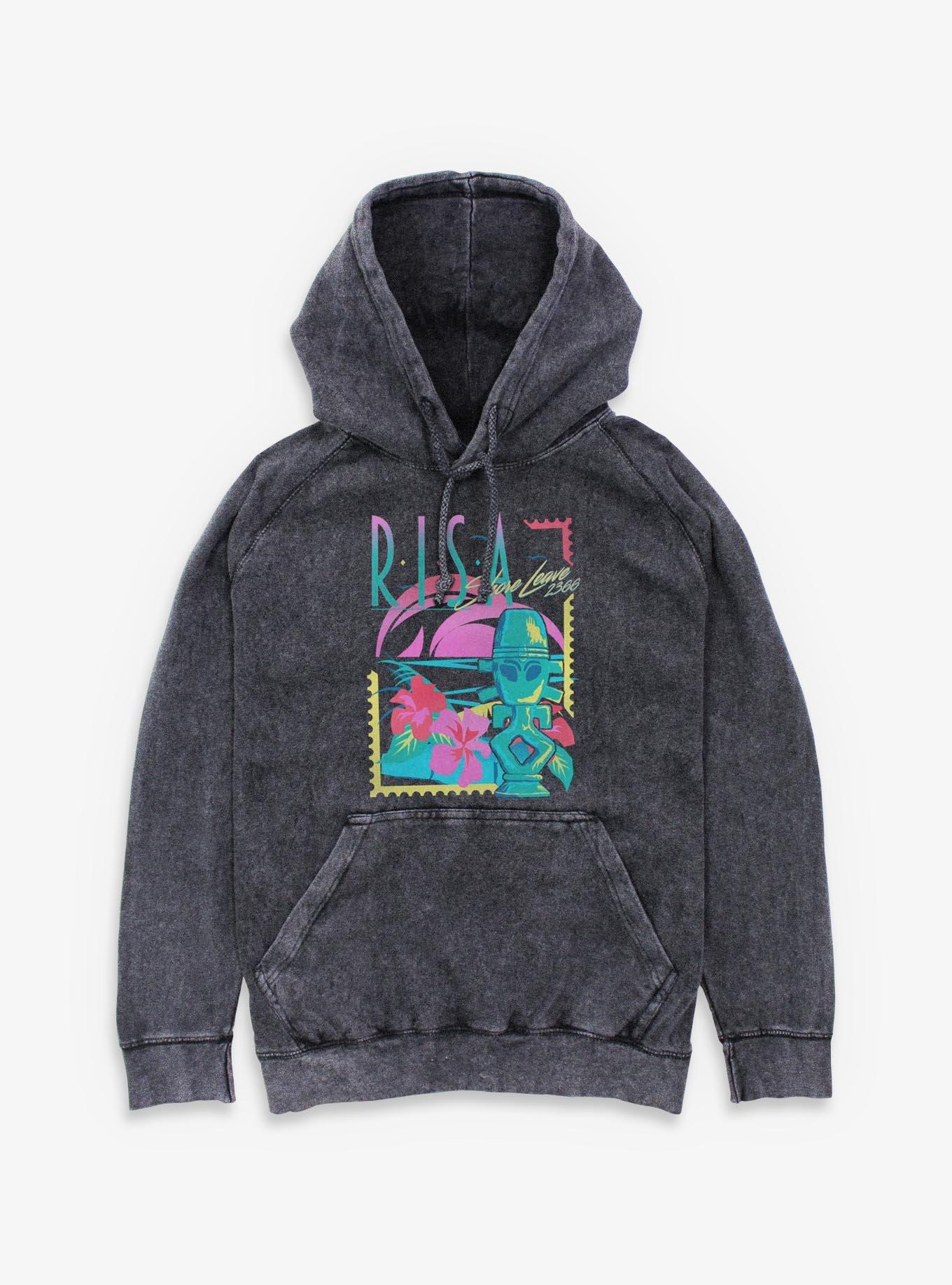 Star Trek Risa Sunbleached Mineral Wash Hoodie