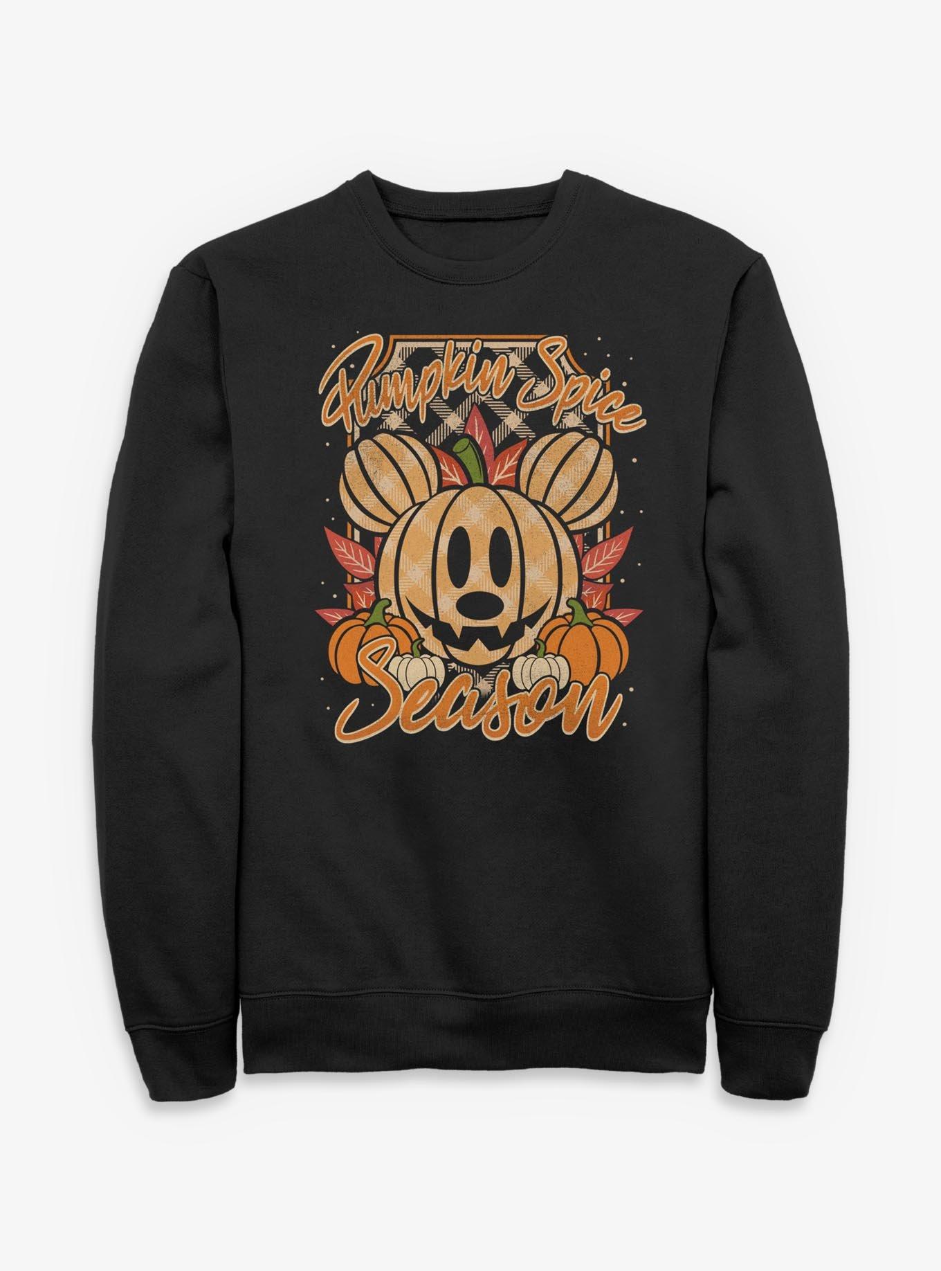 Disney Mickey Mouse Pumpkin Spice Season Sweatshirt, , hi-res