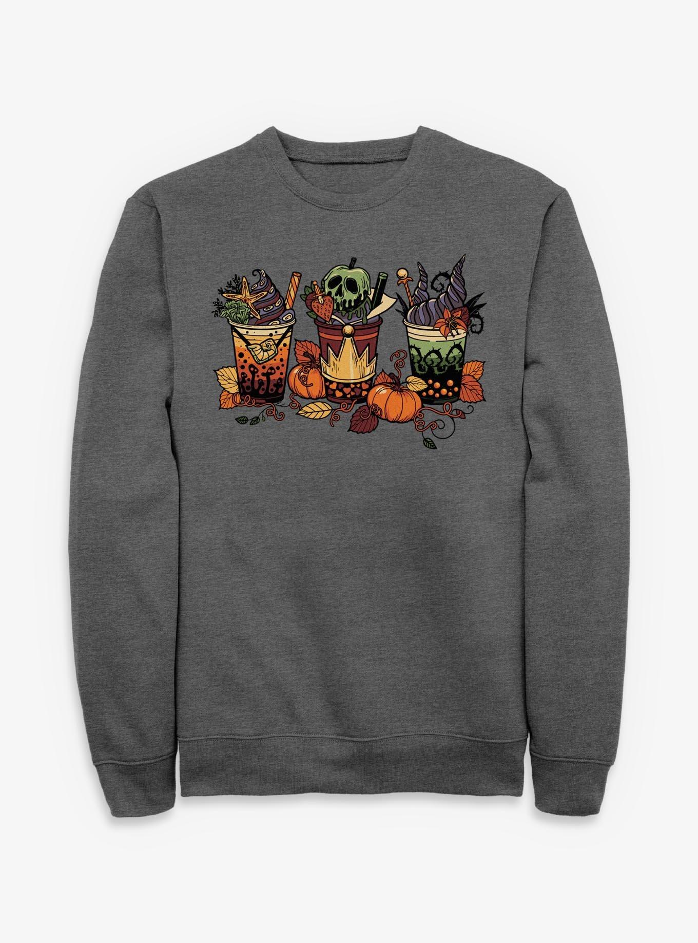 Disney Villains Fall Drinks Sweatshirt, , hi-res