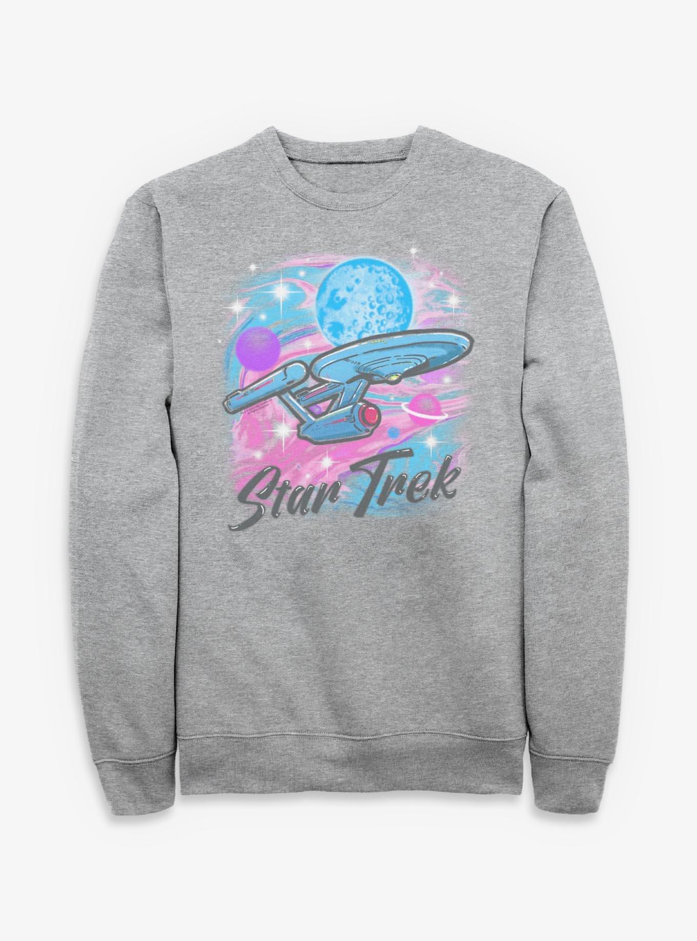 Star Trek Airbrushed Ship Sweatshirt, , hi-res