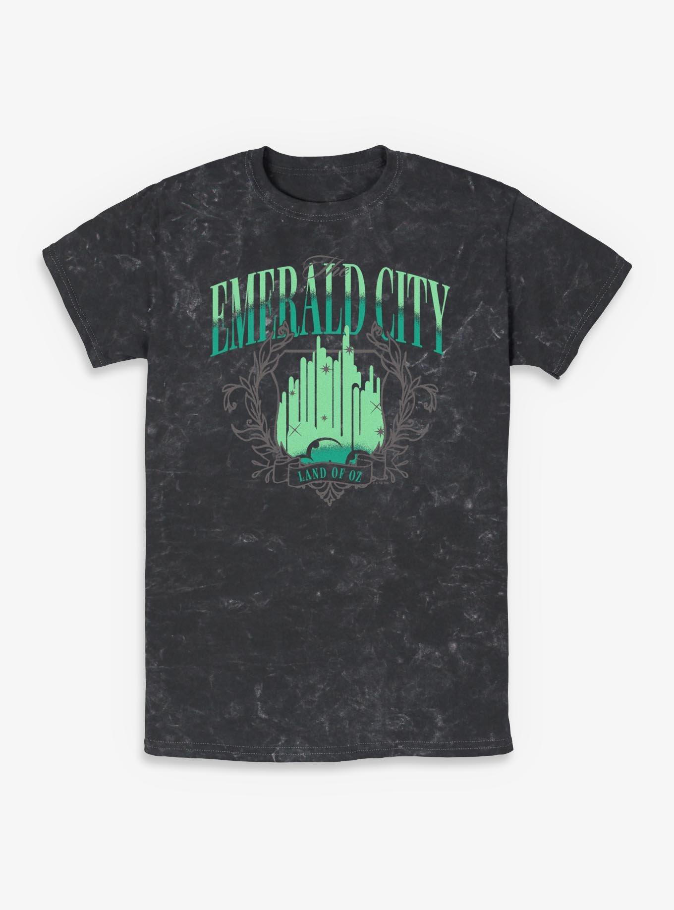Wizard Of Oz The Emerald City Mineral Wash T-Shirt, , hi-res