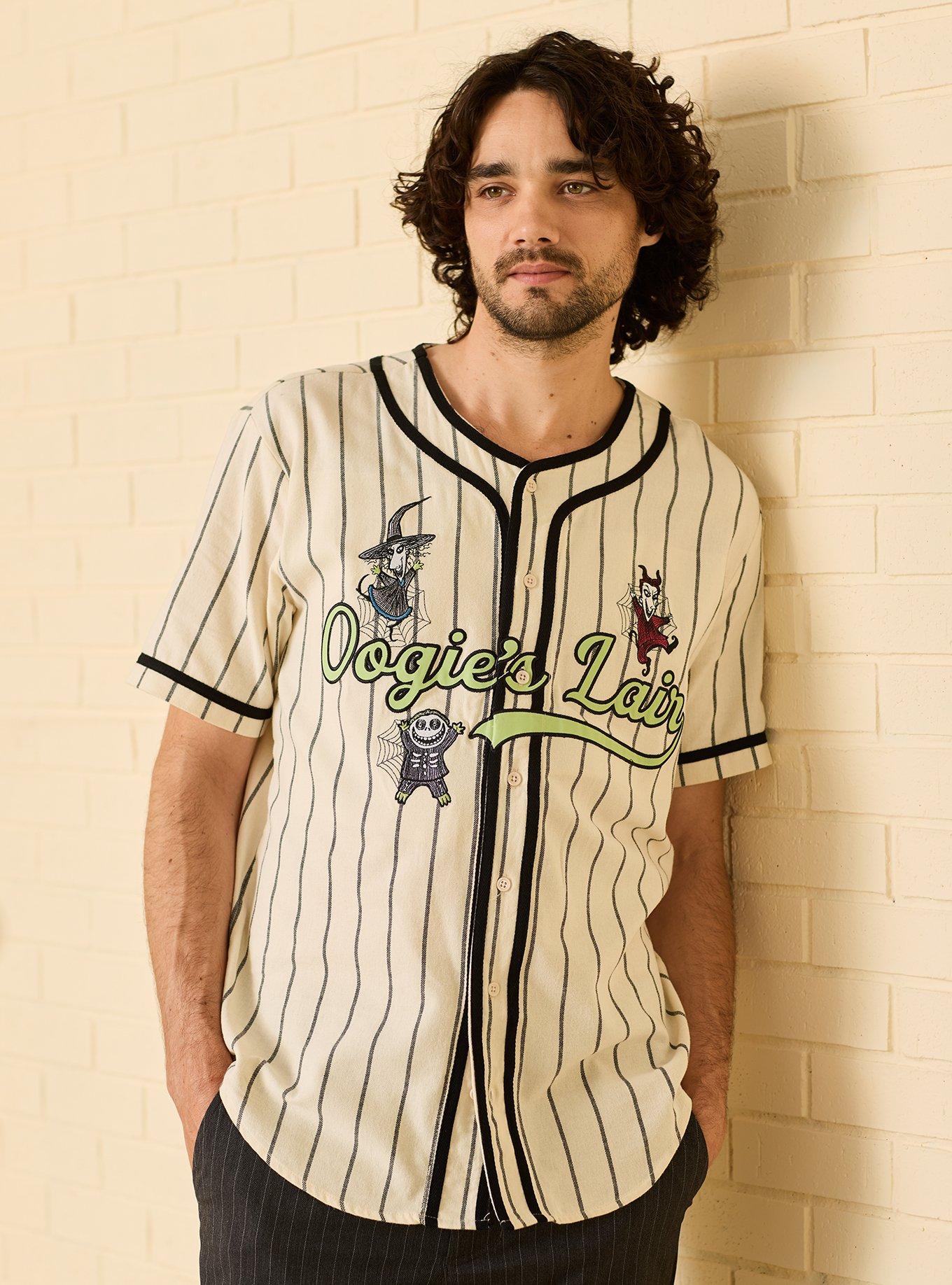 Disney The Nightmare Before Christmas Oogie Boogie Baseball Jersey - BoxLunch Exclusive