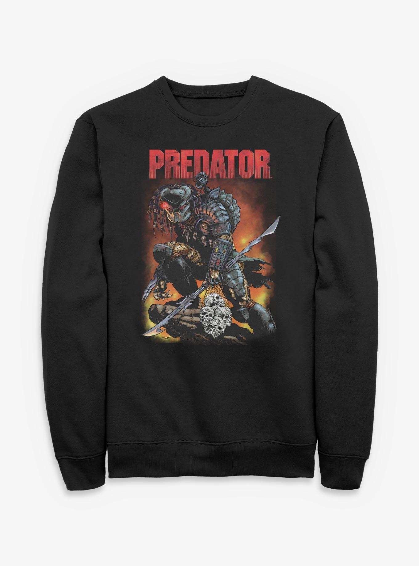 Alien Predator Skull Sack Sweatshirt
