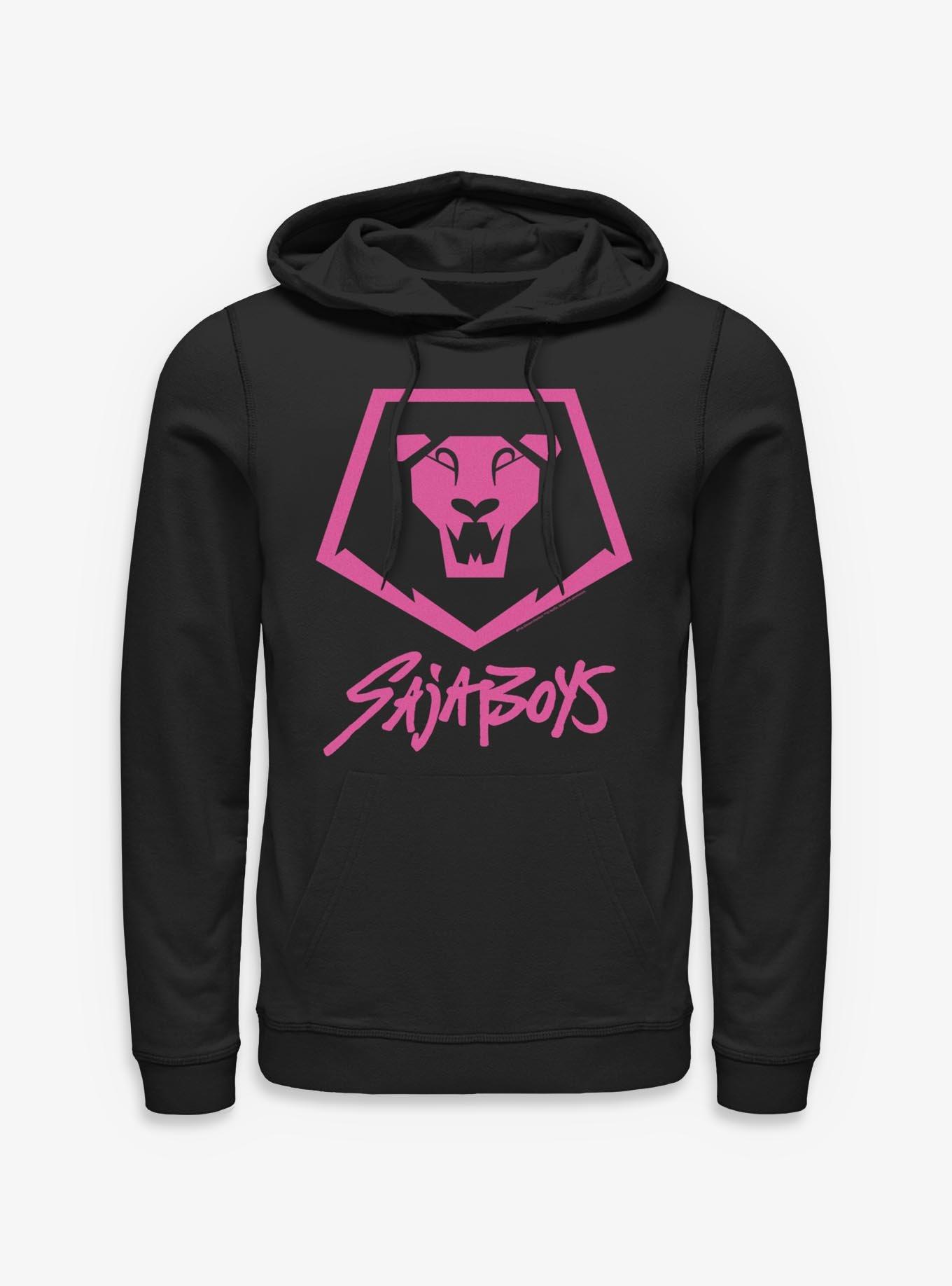 KPop Demon Hunters Saja Boys Lion Logo Hoodie, BLACK, hi-res