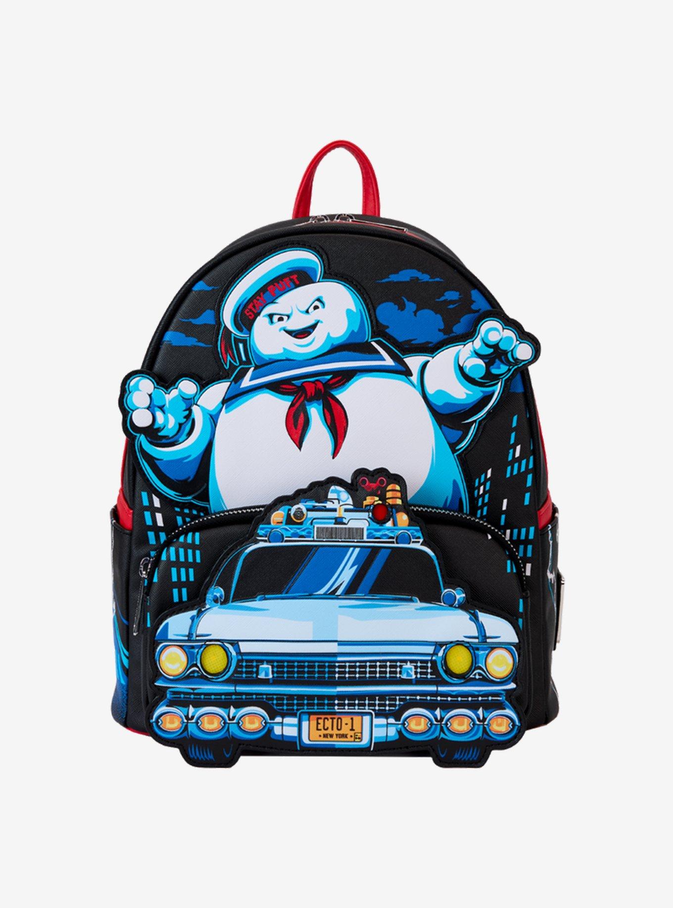 Loungefly Ghostbusters Stay Puft Ecto-1 Light-Up Mini Backpack