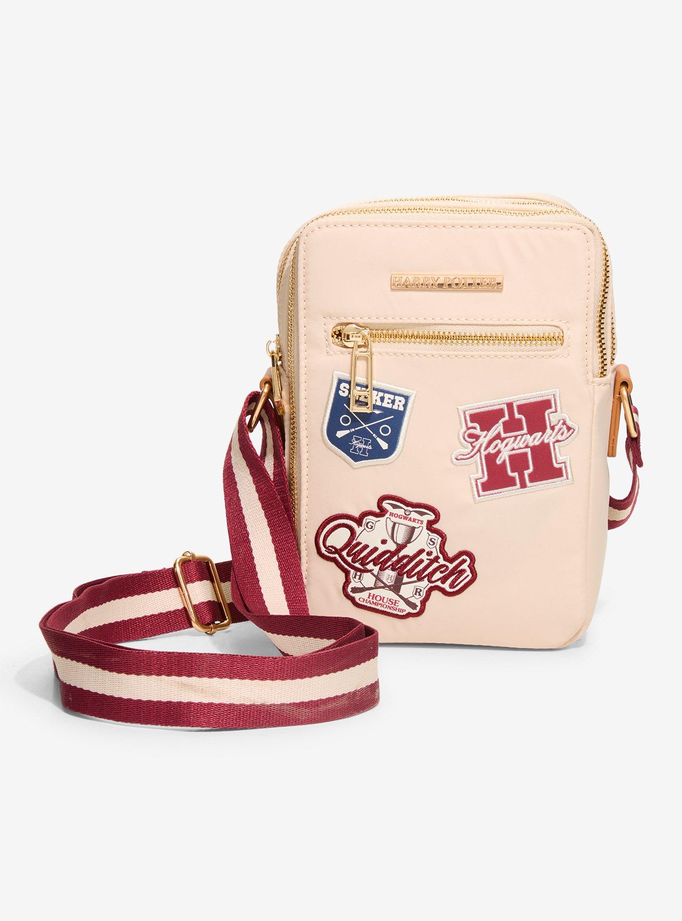 Harry Potter Quidditch Patches Crossbody Bag — BoxLunch Exclusive