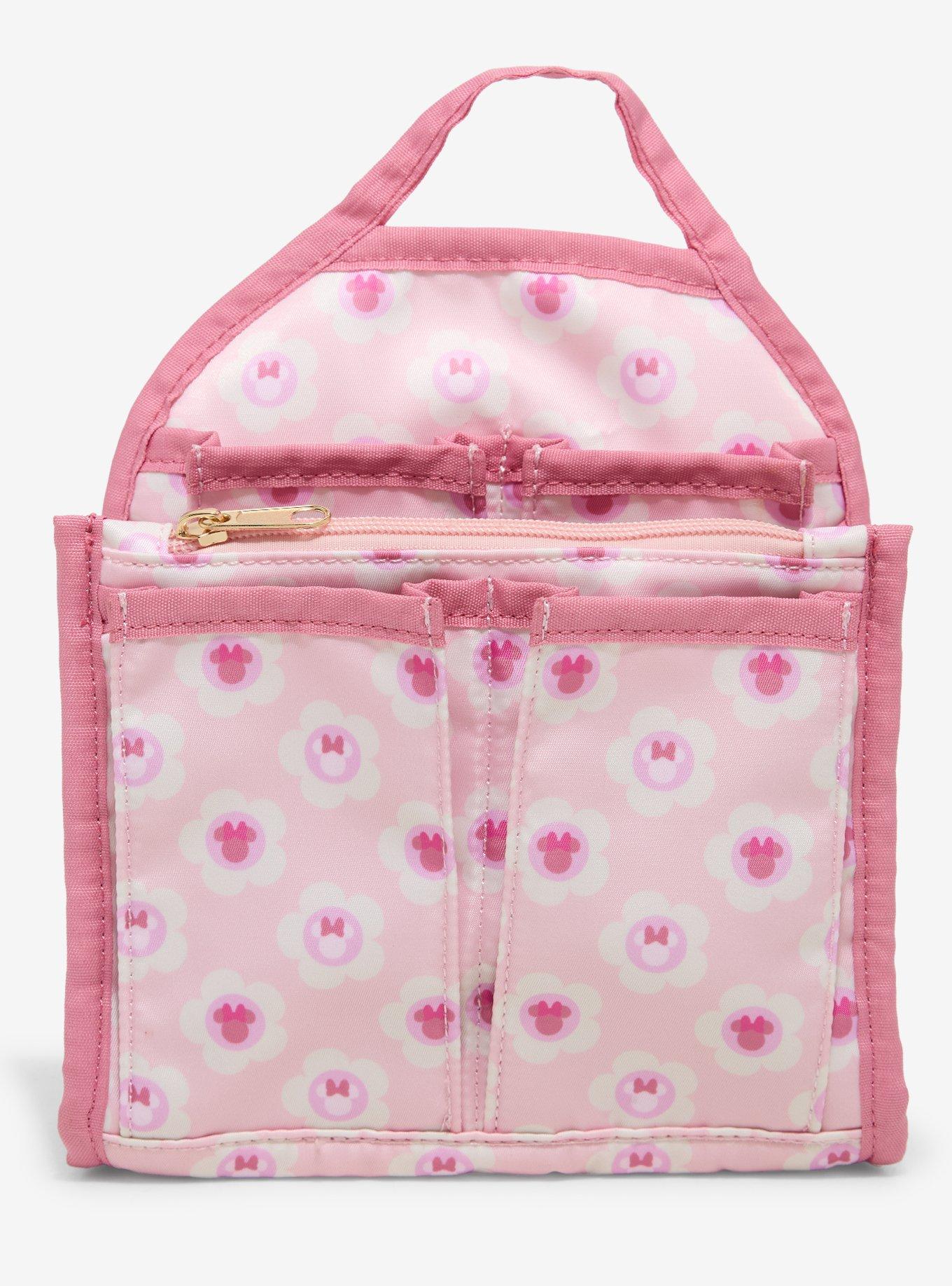 Disney Minnie Mouse Flower Icons Allover Print Mini Backpack Organizer — BoxLunch Exclusive