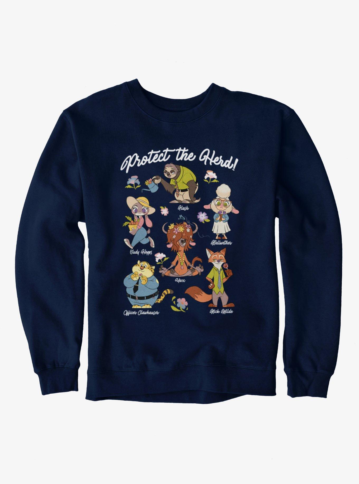 Disney Zootopia Protect The Herd  Sweatshirt, , hi-res