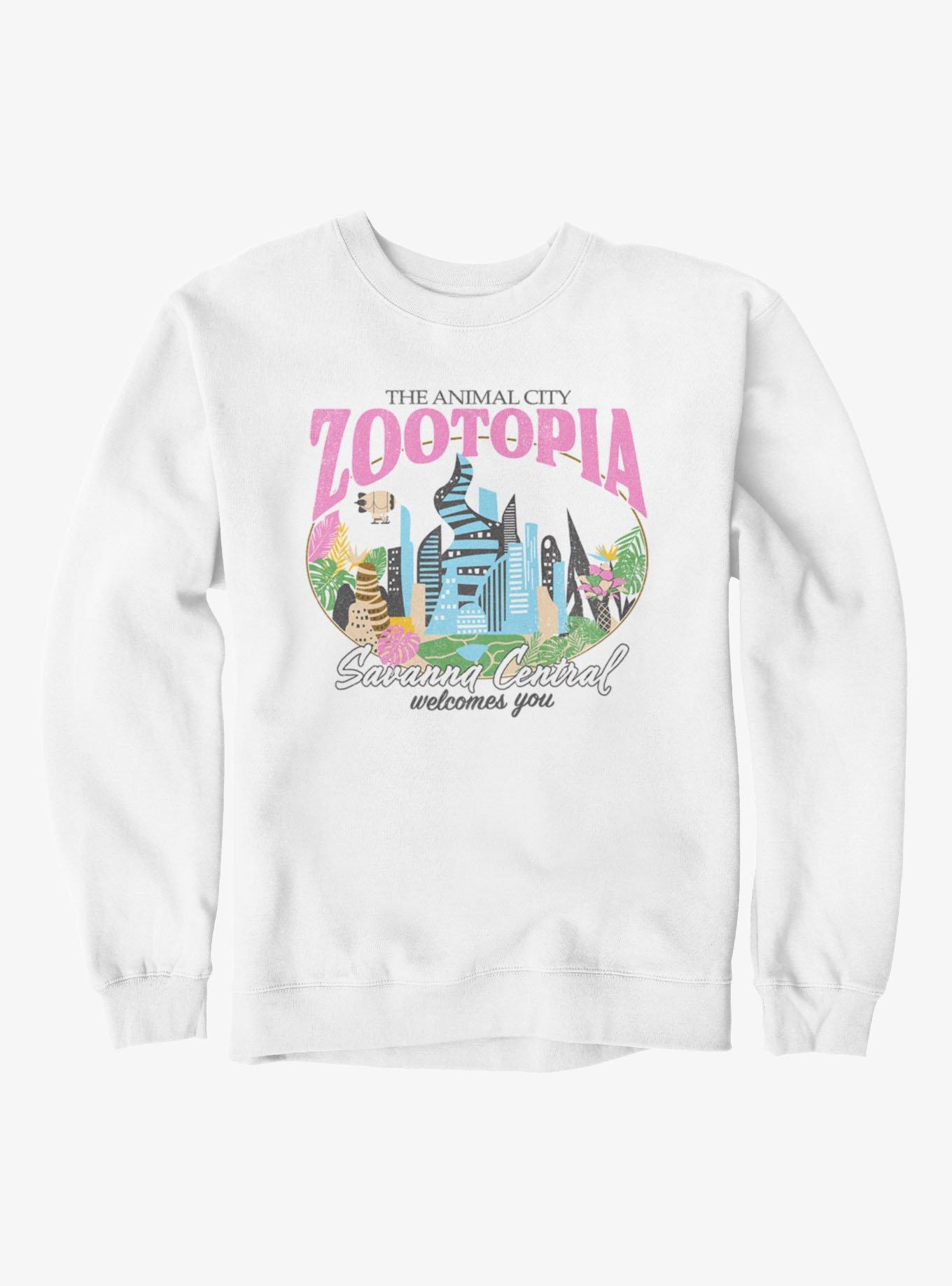 Disney Zootopia Animal City Savanna Central Sweatshirt, , hi-res