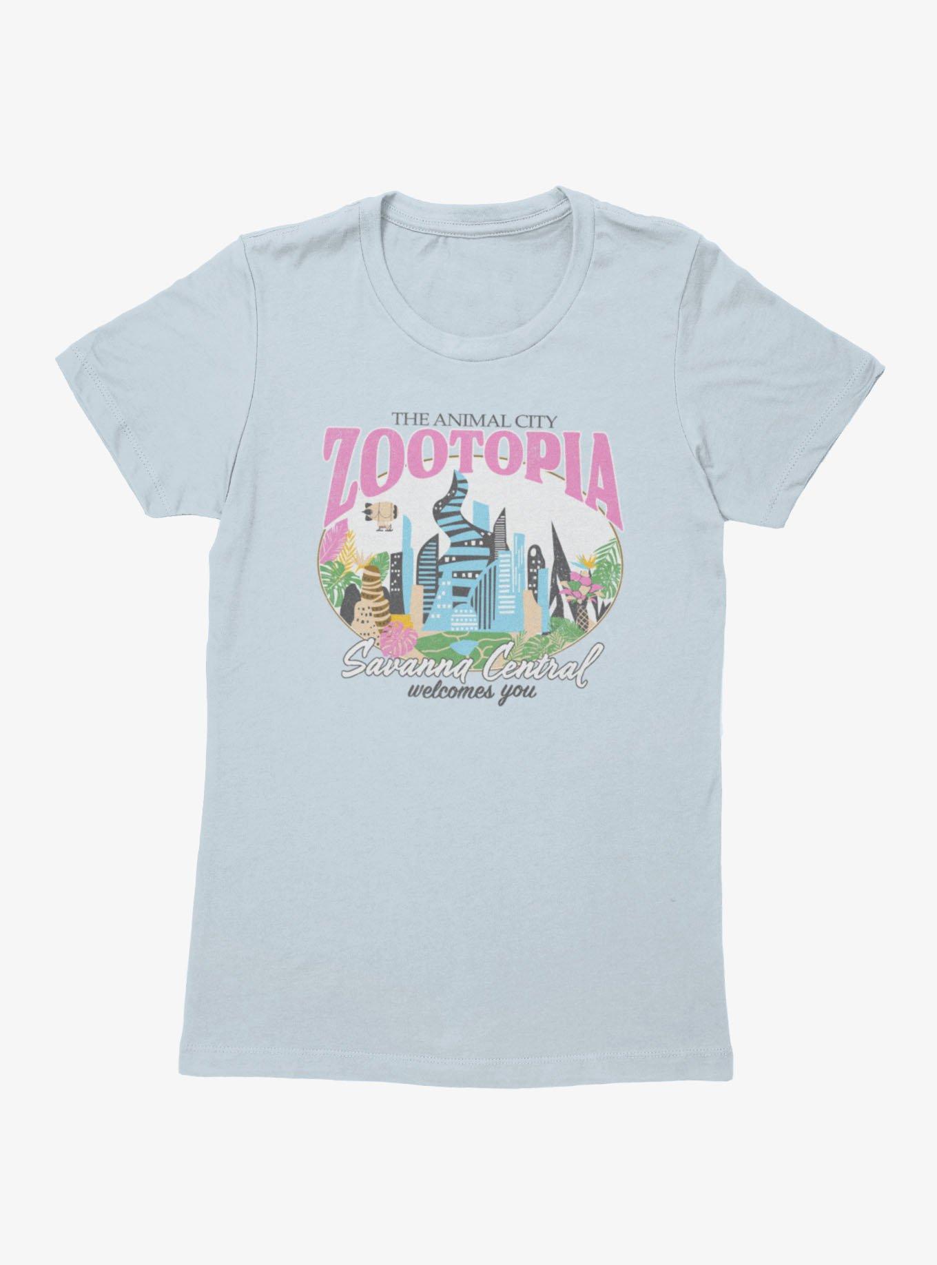 Disney Zootopia Animal City Savanna Central Womens T-Shirt, , hi-res