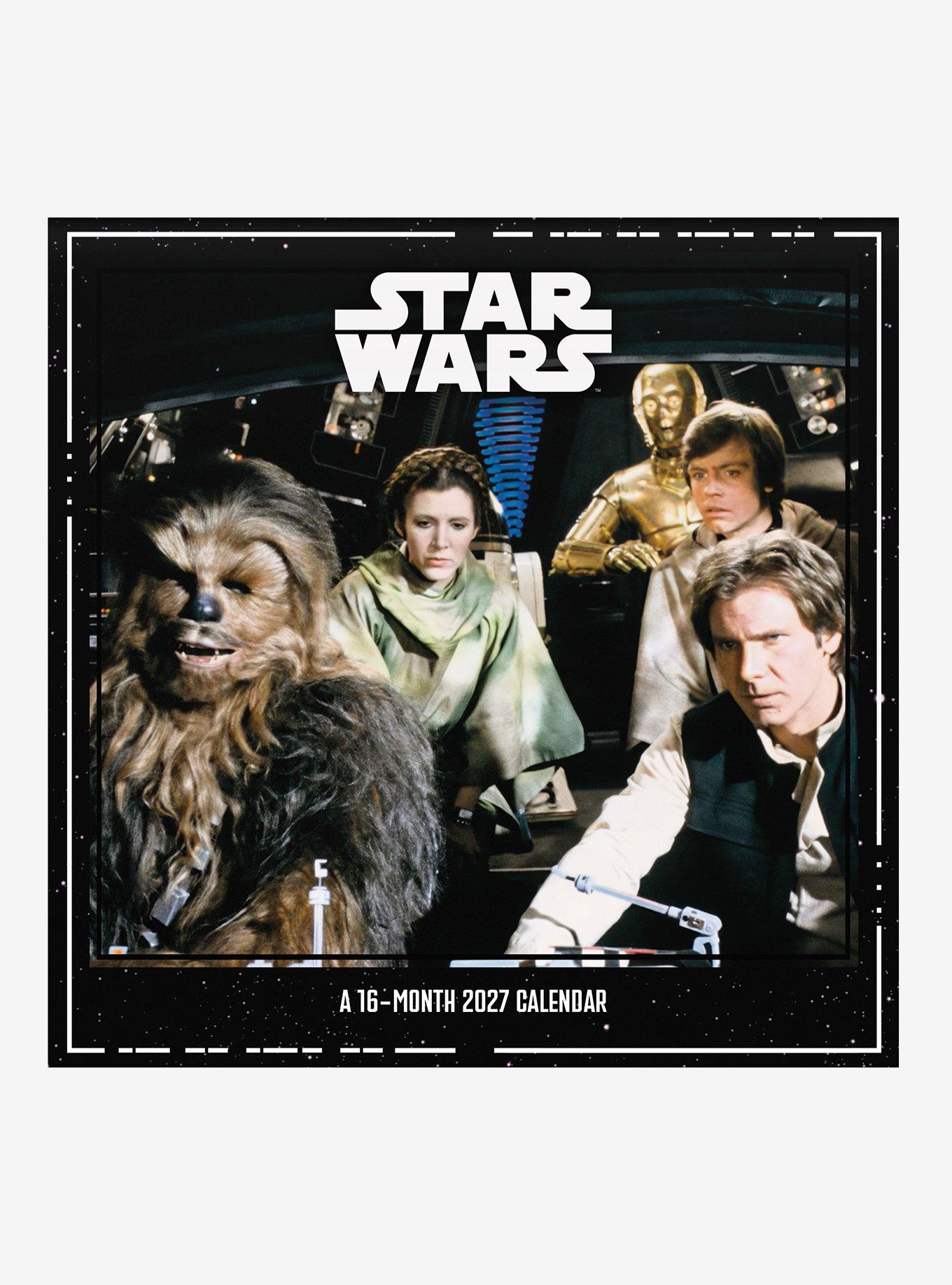 Star Wars 16-Month 2027 Wall Calendar