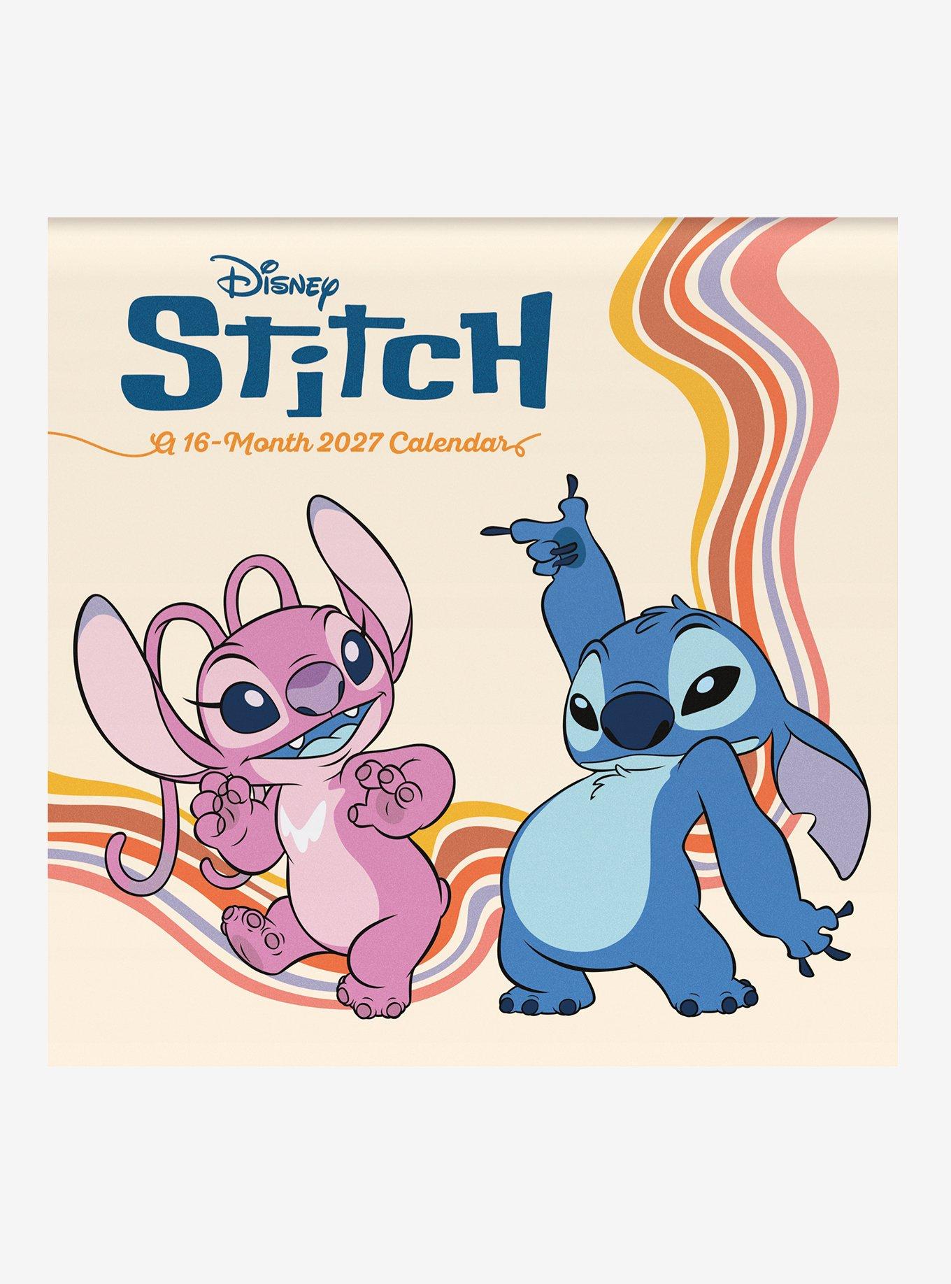 Disney Lilo & Stitch 16-Month 2027 Wall Calendar