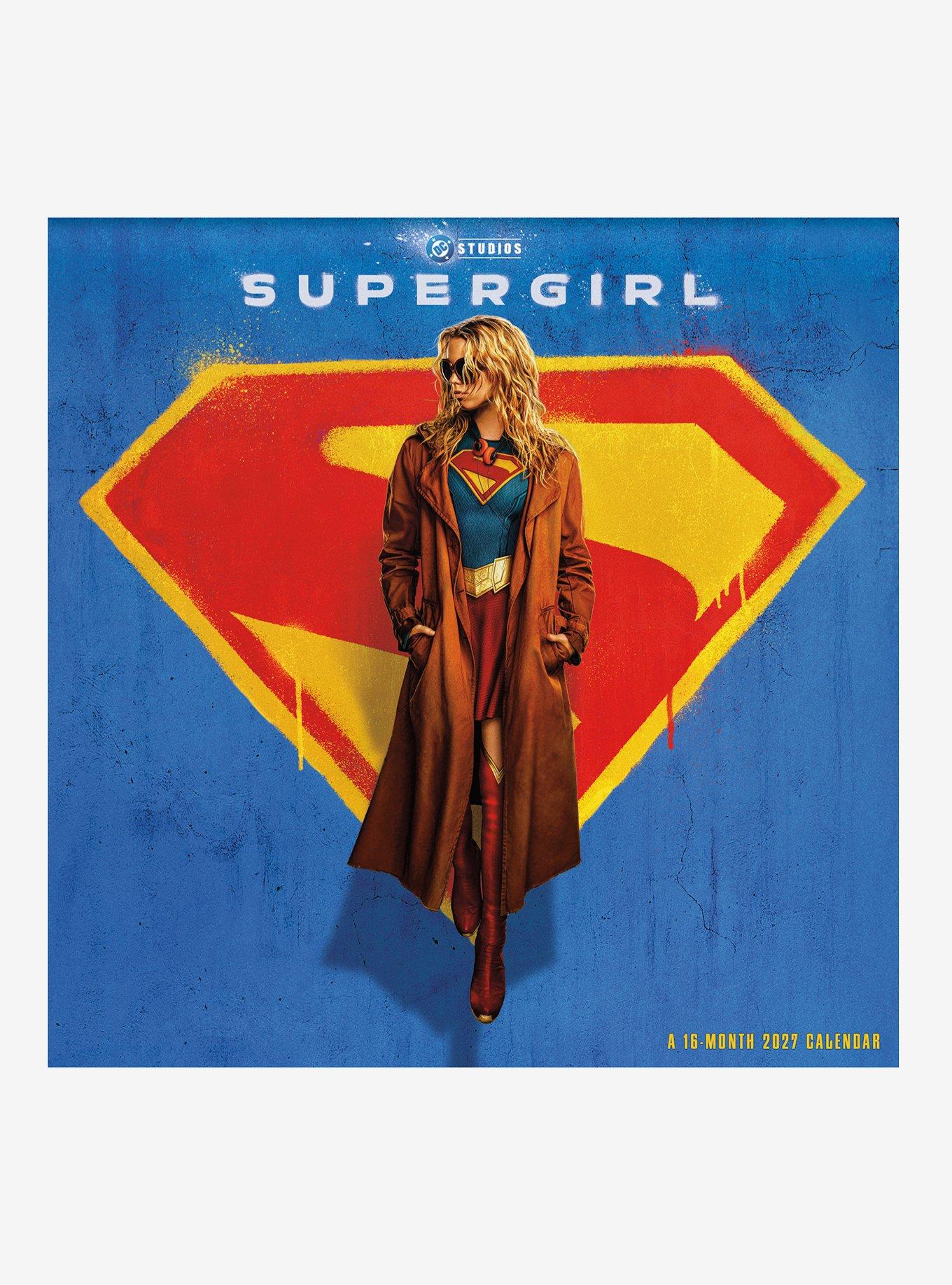 DC Comics Supergirl 16-Month 2027 Wall Calendar