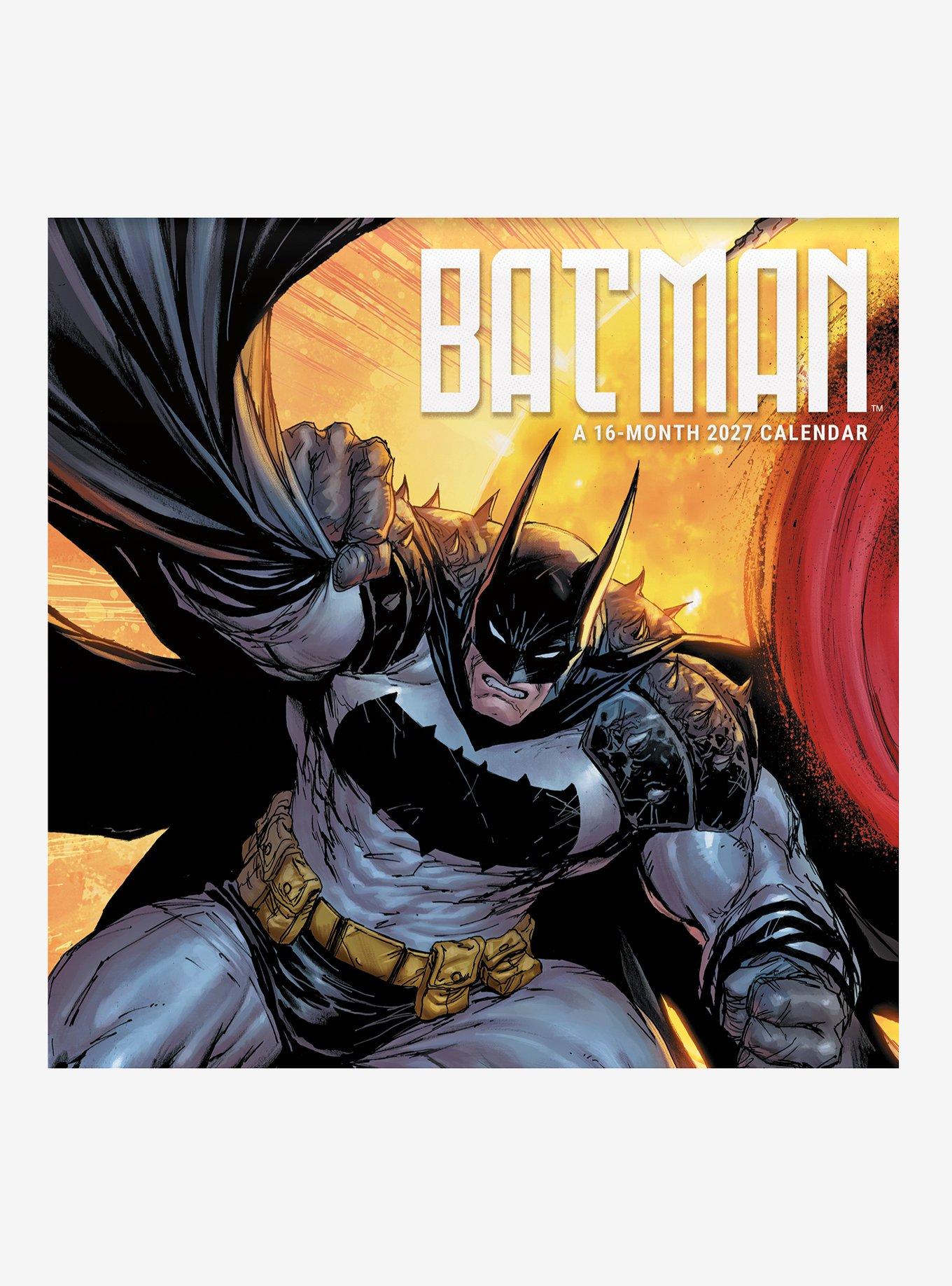 DC Comics Batman 16-Month 2027 Wall Calendar