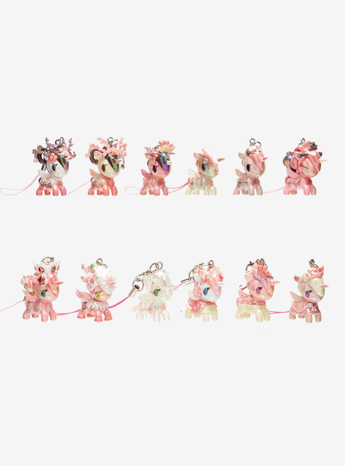 tokidoki Shimmer Cherry Blossom Unicorno Frenzies Blind Box Phone Charm, , hi-res