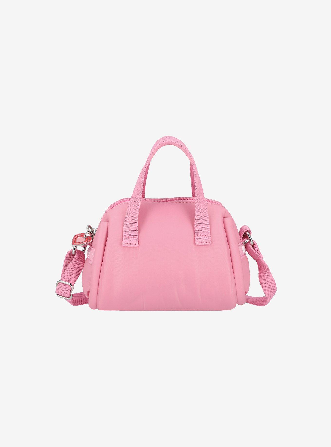 The Powerpuff Girls x LeSportsac Puffy Pink Mini Duffle Crossbody