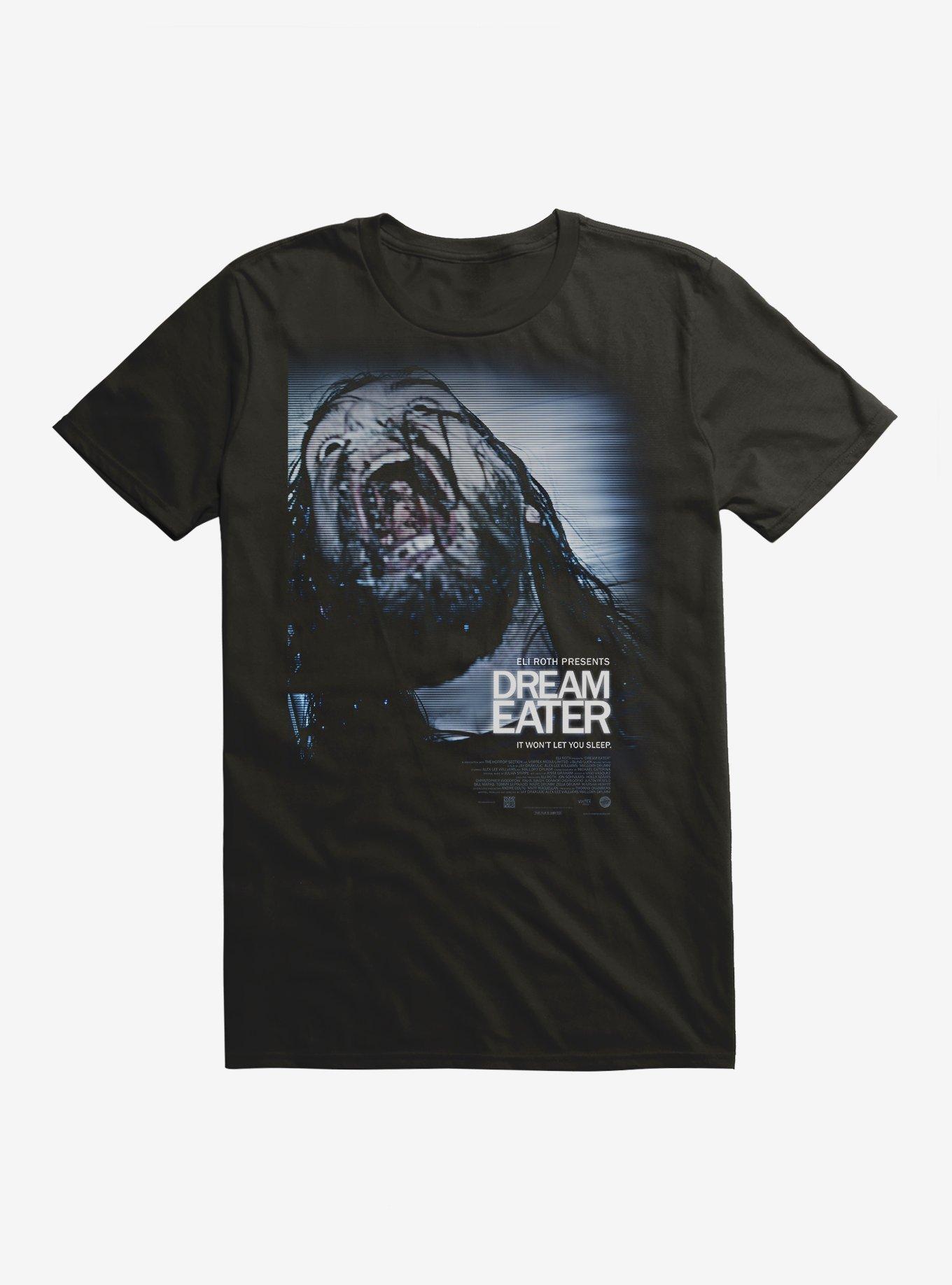 Dream Eater It Won't Let You Sleep Movie Poster T-Shirt