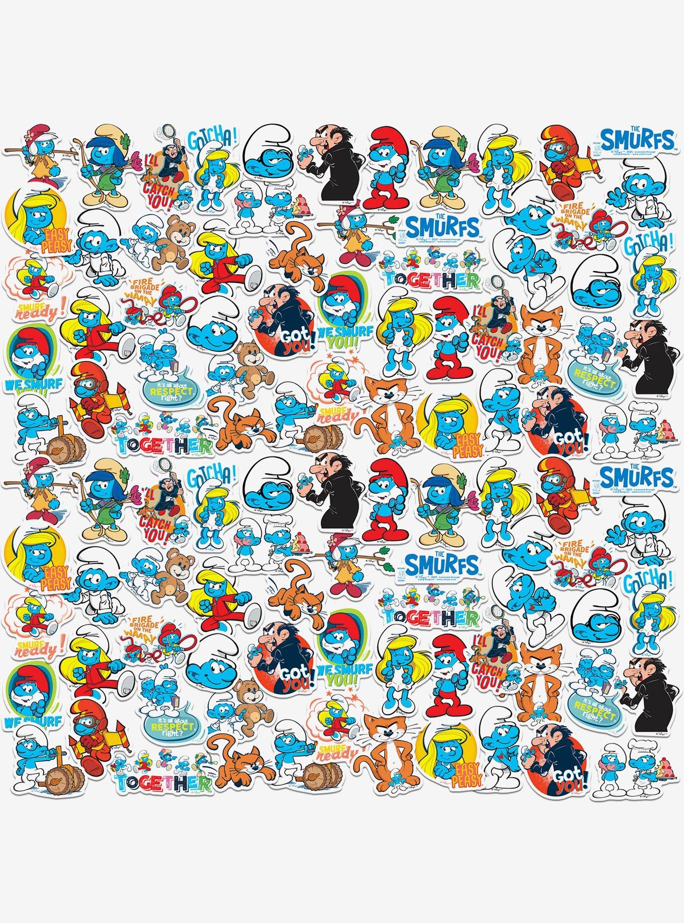 The Smurfs Variety Miscellaneous 100ct Sticker Pack, , hi-res