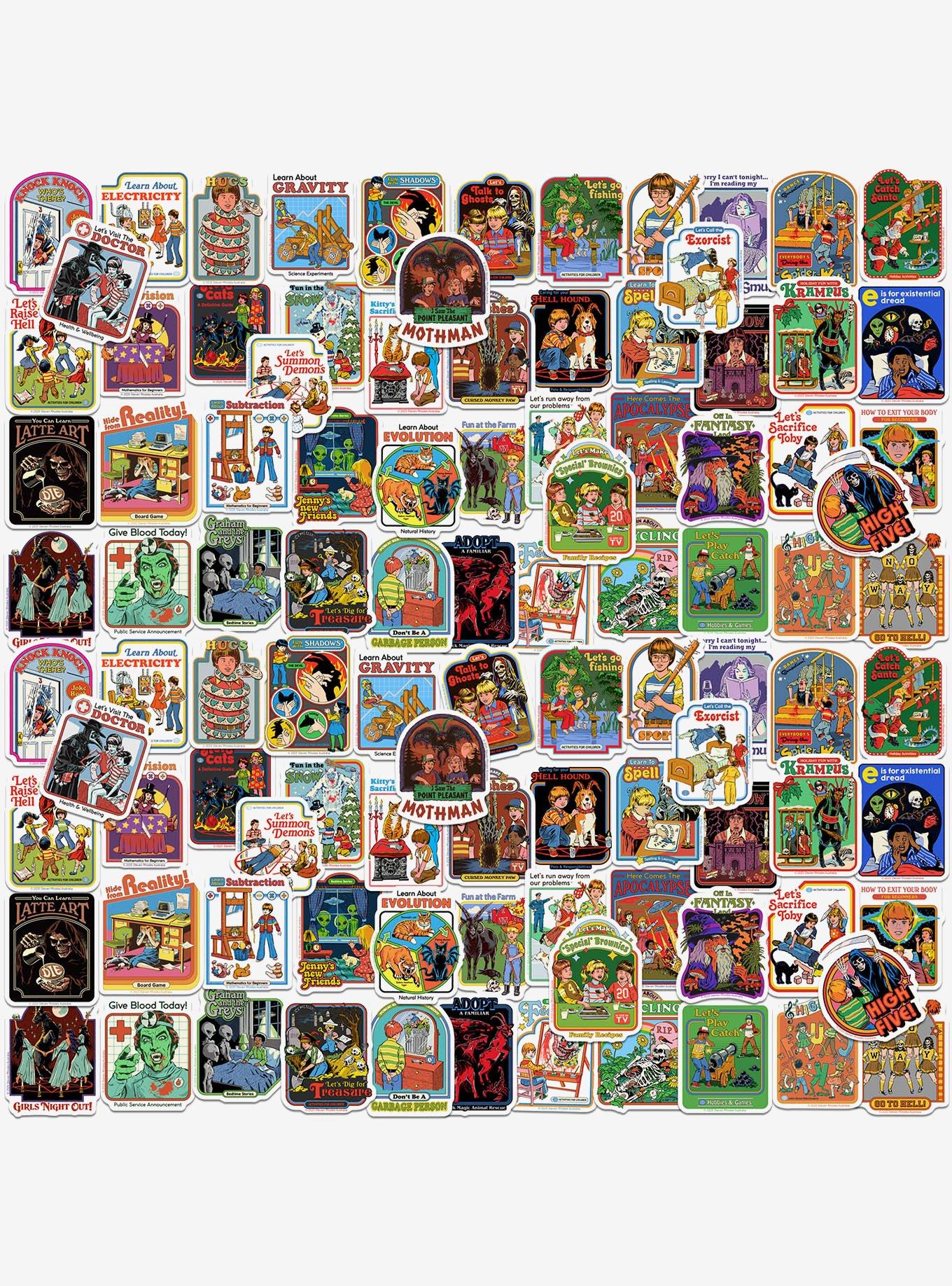 Steven Rhodes Variety Humor Miscellaneous 100ct Sticker Pack, , hi-res