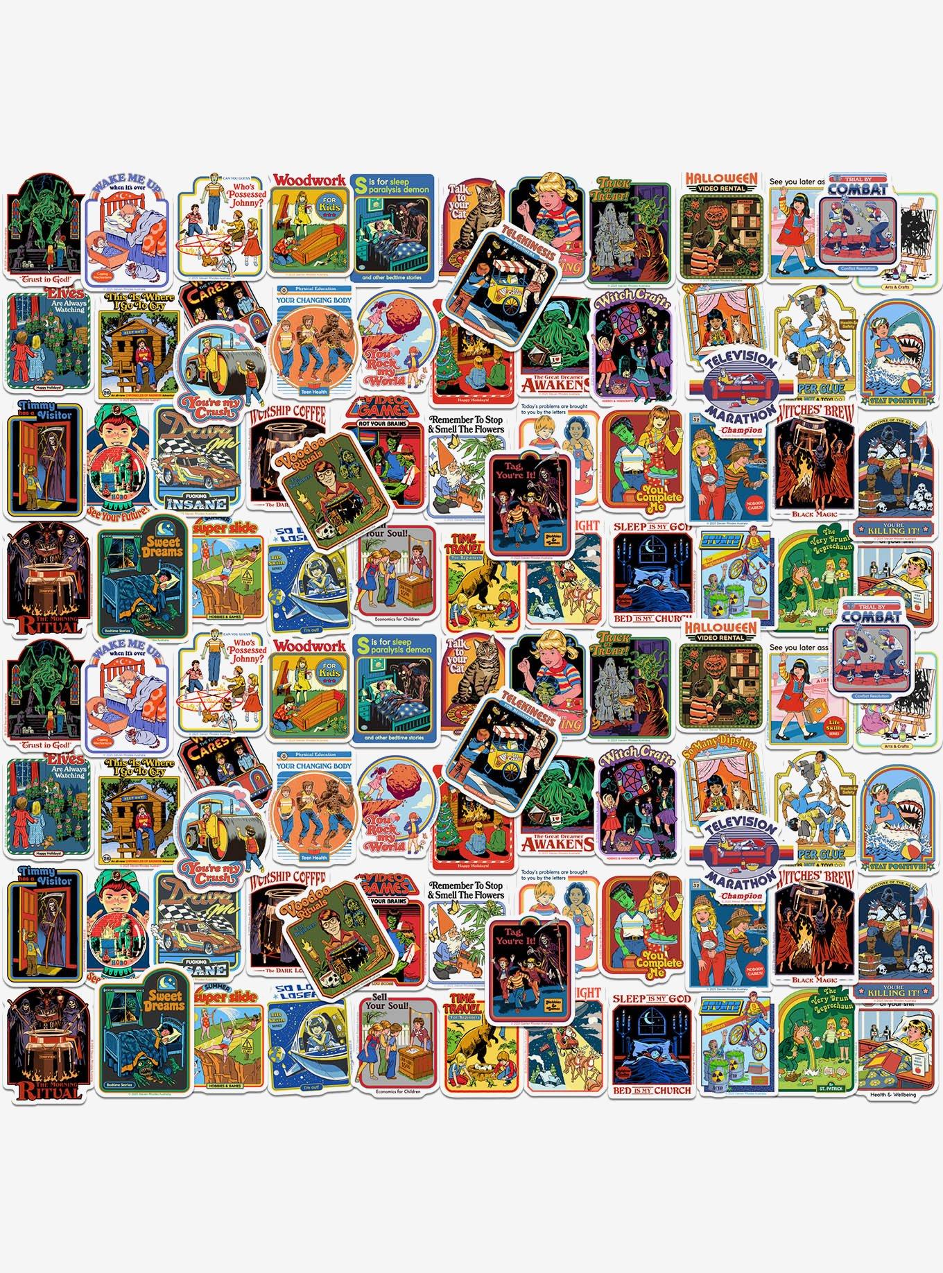 Steven Rhodes Humor Miscellaneous 100ct Sticker Pack, , hi-res