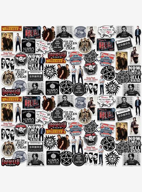 Supernatural Variety Miscellaneous 100ct Sticker Pack | Hot Topic