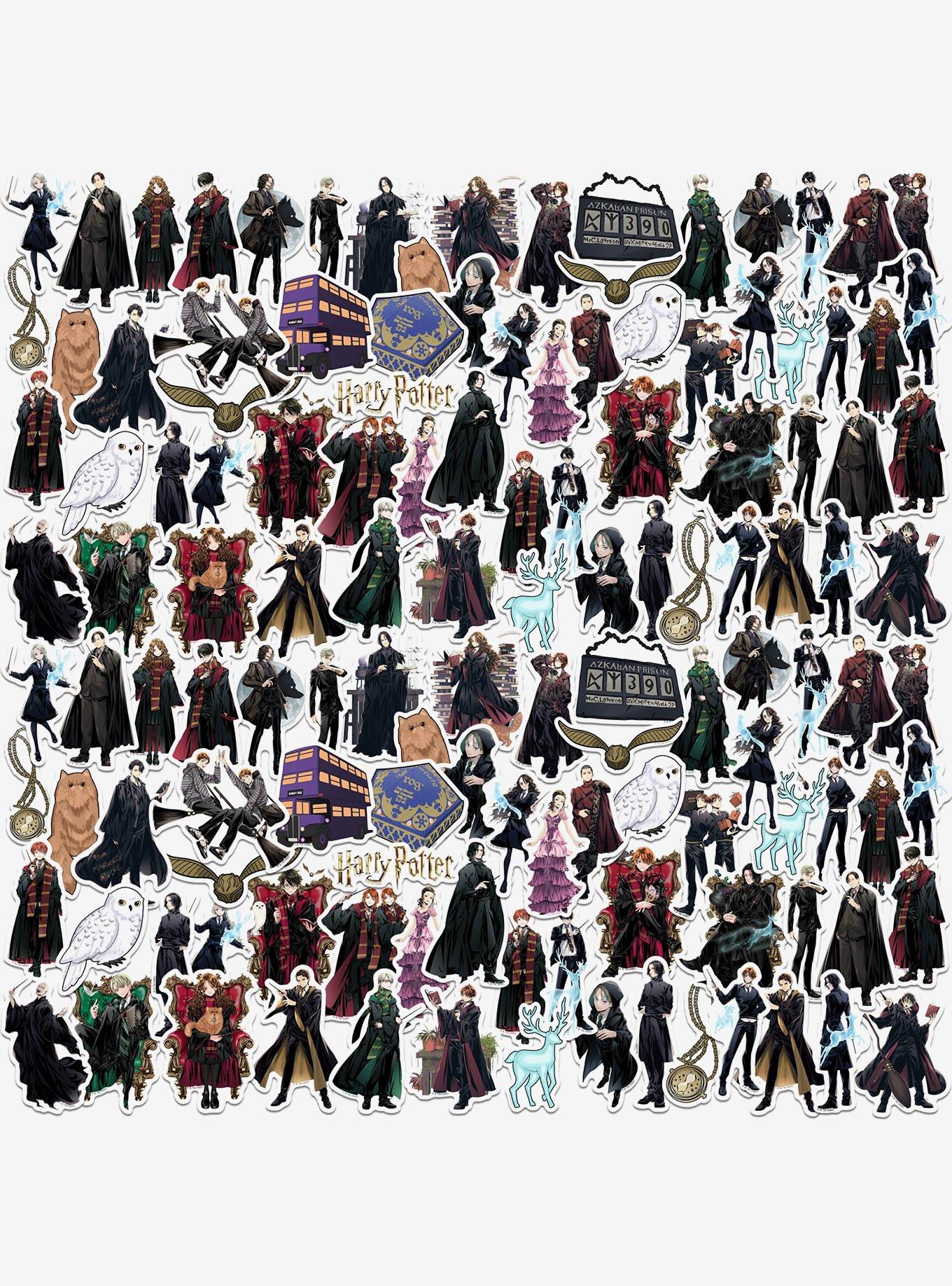 Harry Potter Anime Miscellaneous 100ct Sticker Pack, , hi-res